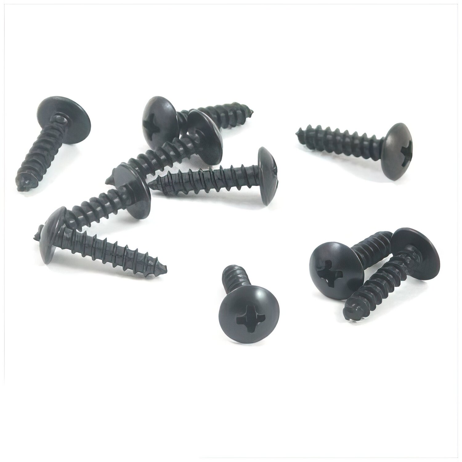 Image of Schraubensatz 3,5x16mm schwarz (x10)