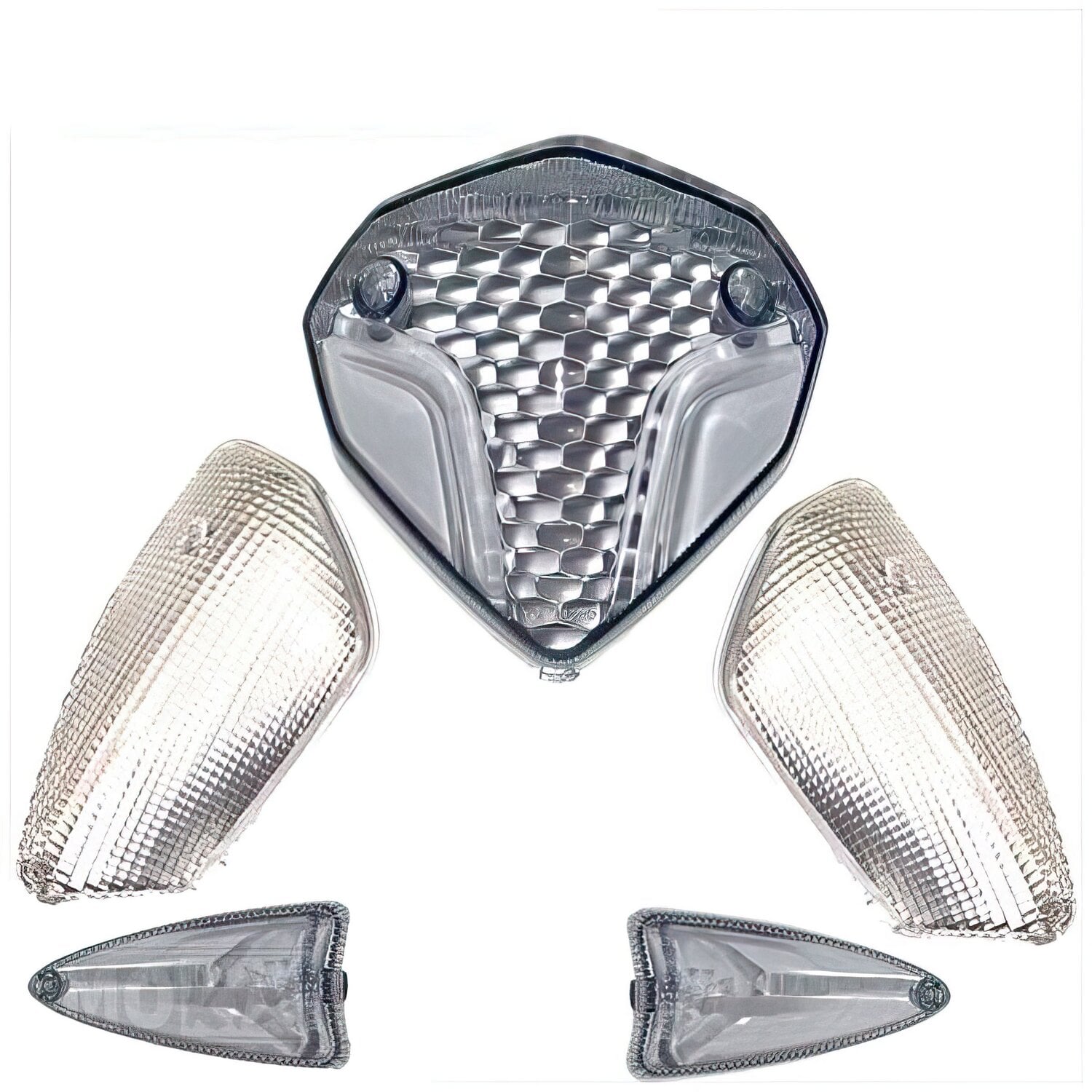 Image of Blinkerglas Satz weiß (x5) Yamaha Aerox 2013