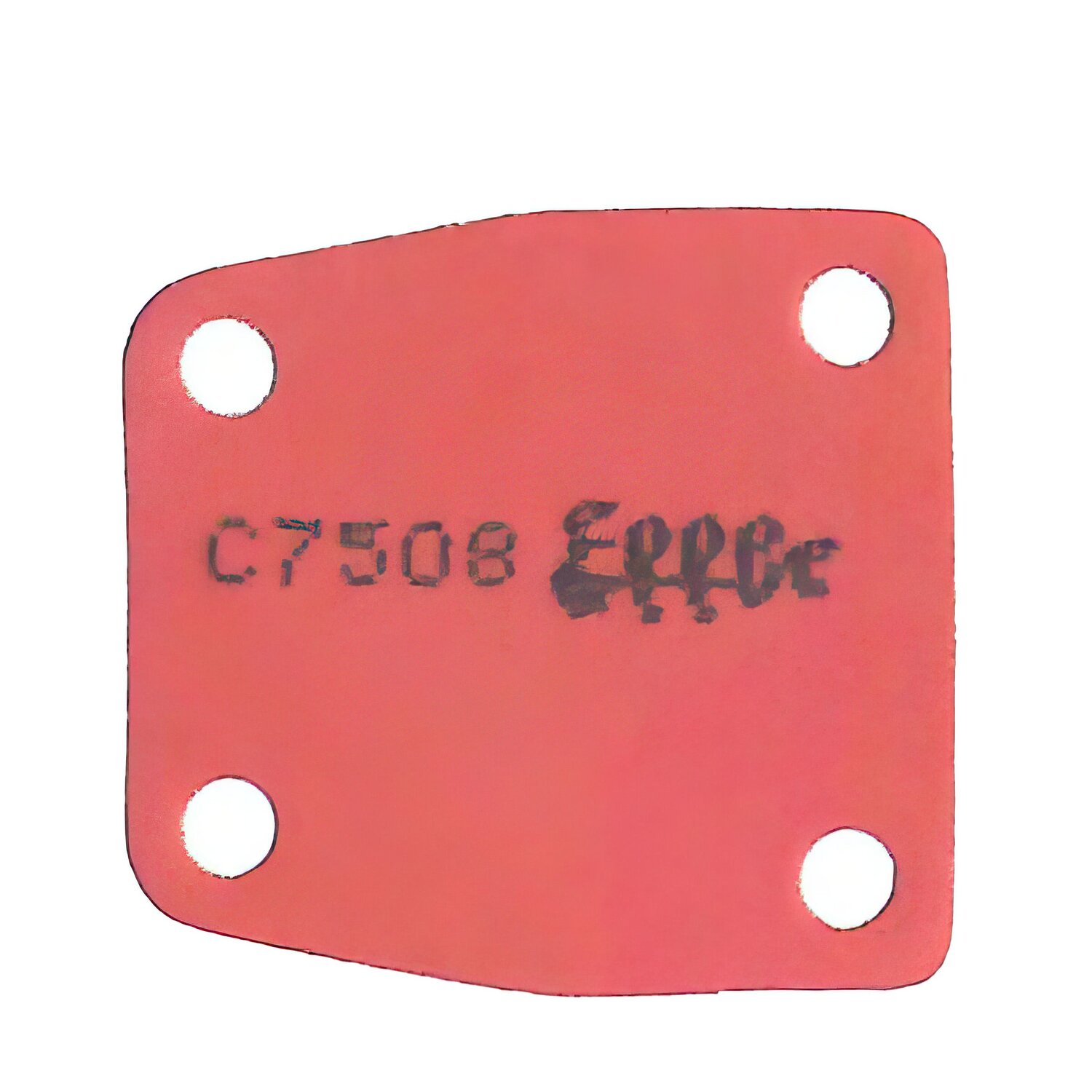 Image of Membrane Benzinpumpe Solex Gummi Rot