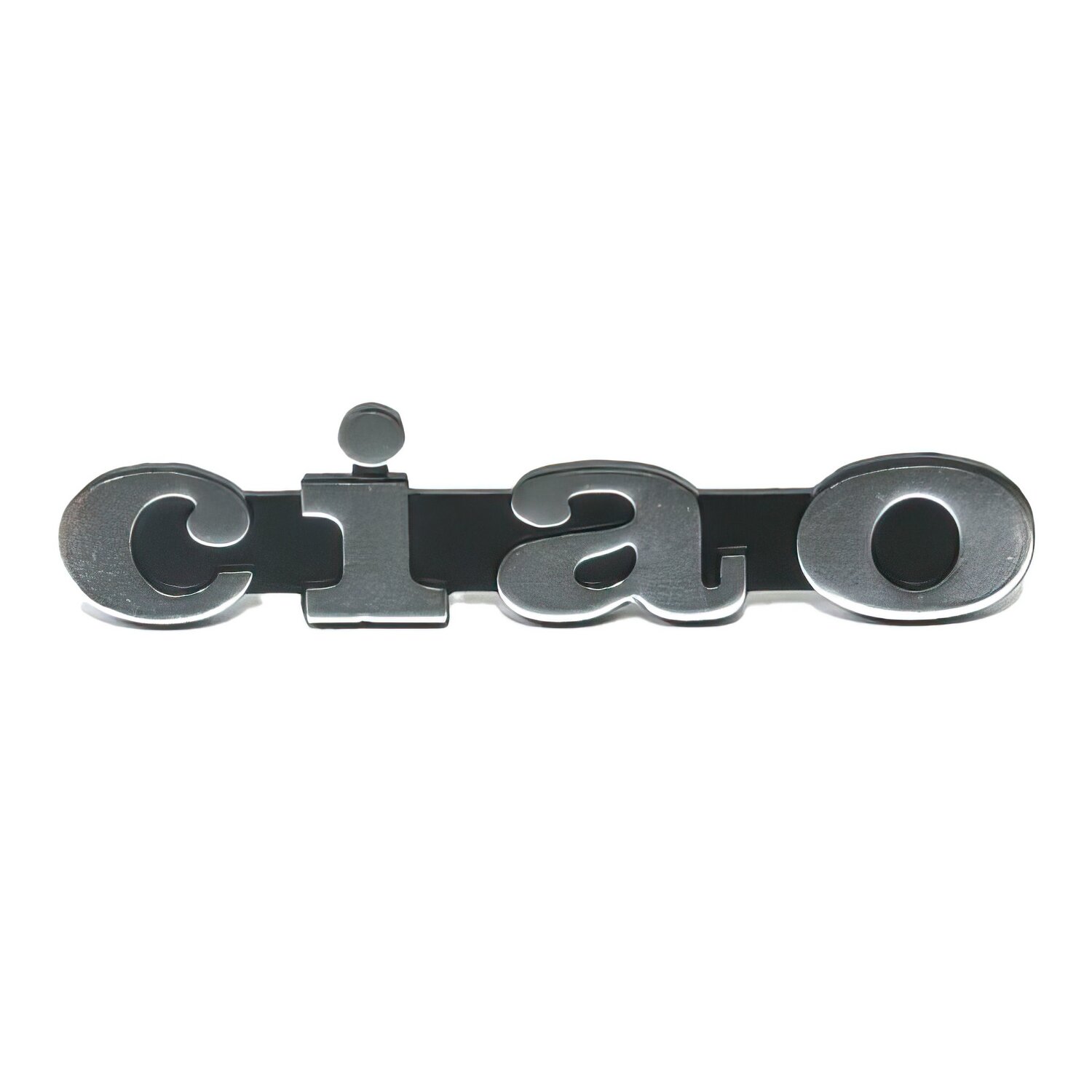 Image of Emblem Ciao 9,5cm Chrom