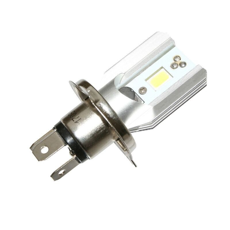 LED Lampe H4 P43T 12V -12W 6000K Weiss