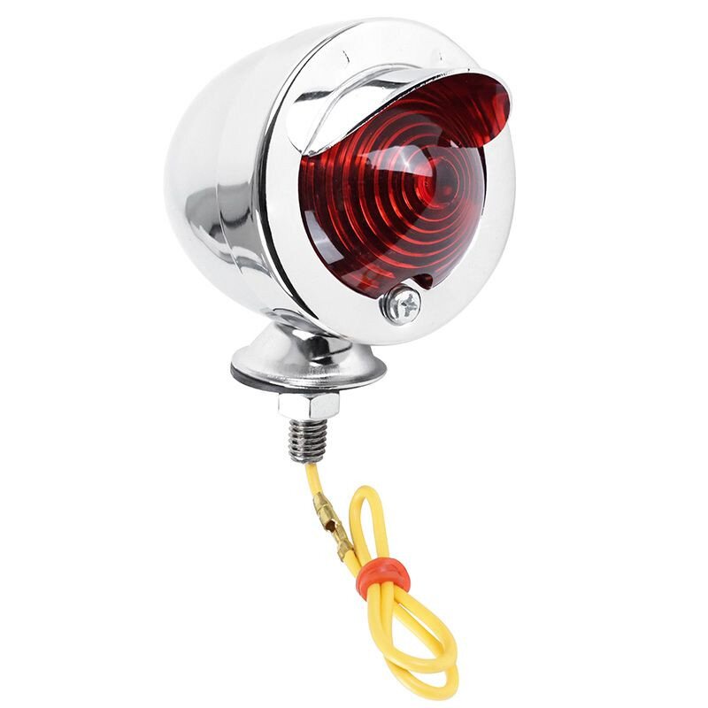 Image of Zusatzscheinwerfer Chrom / rot