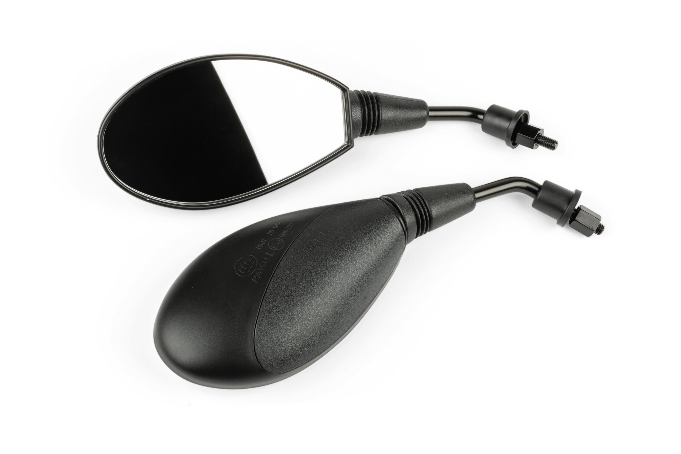 Image of Spiegel Set Piaggio Zip ab 2007 schwarz
