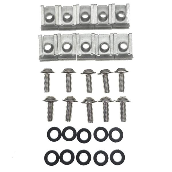 Image of Verkleidungsschrauben Inbus M6x15 mit Blechmuttern (x10)