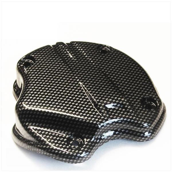 Image of Abdeckung Variodeckel Piaggio / Vespa bis 2011 Carbon