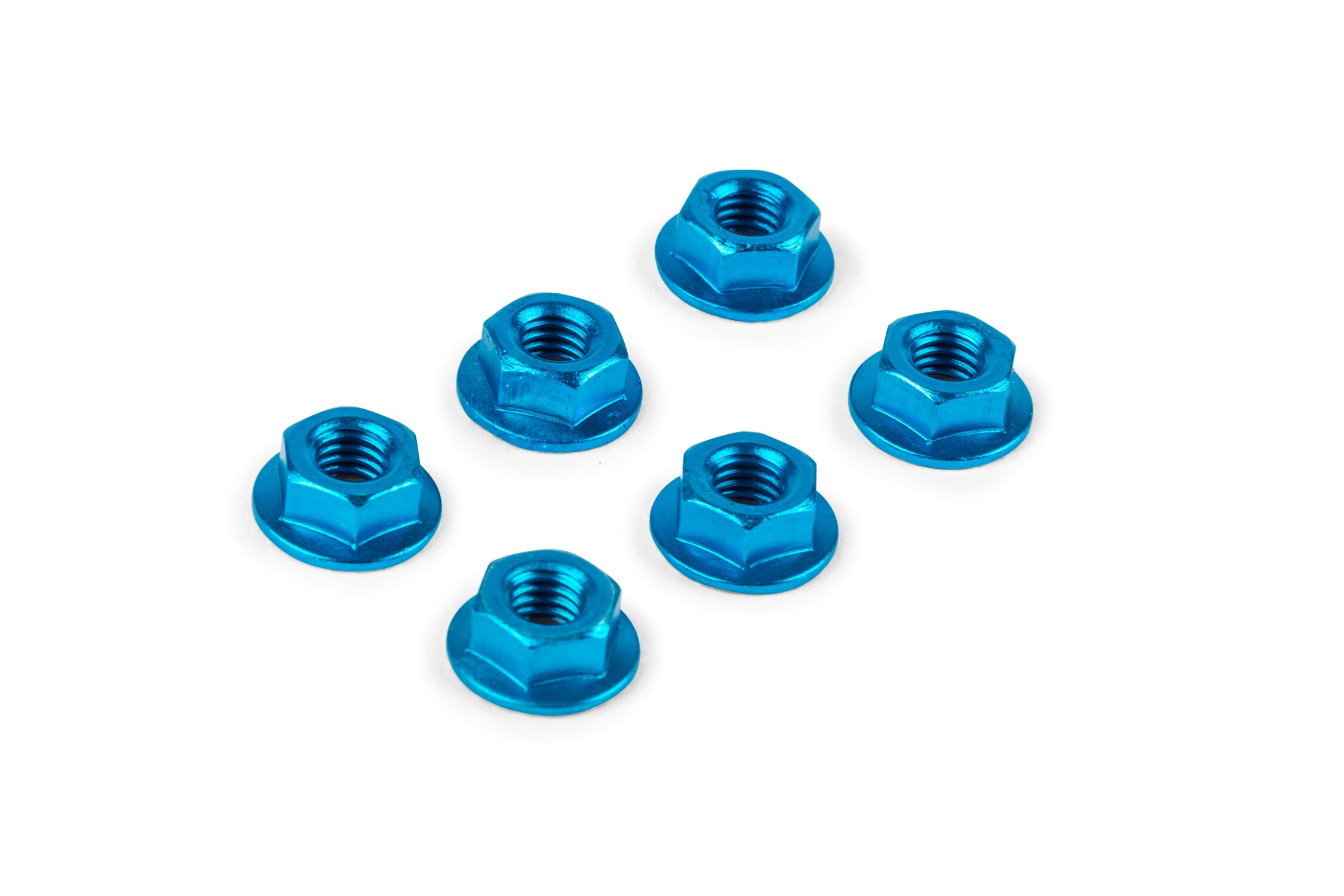 Image of Mutter M6 (x6) blau