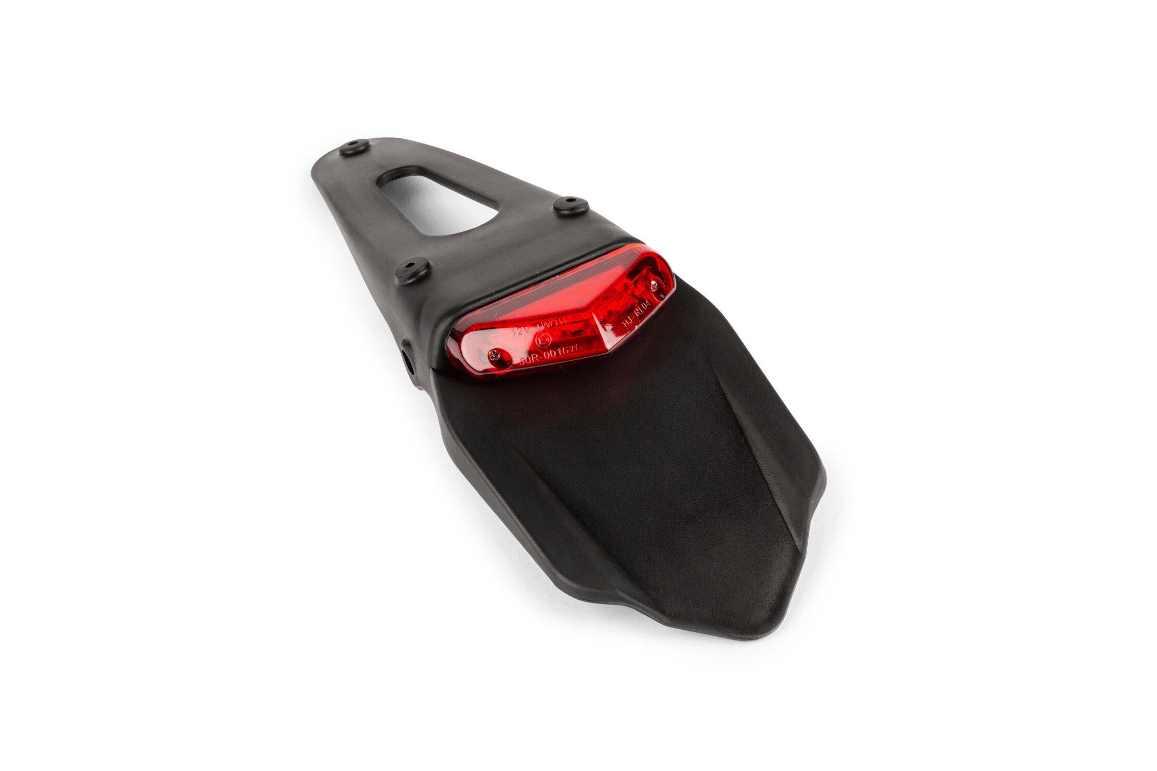 Image of Kennzeichenhalter m. Rücklicht rot 9 LEDs Supermoto 50cc