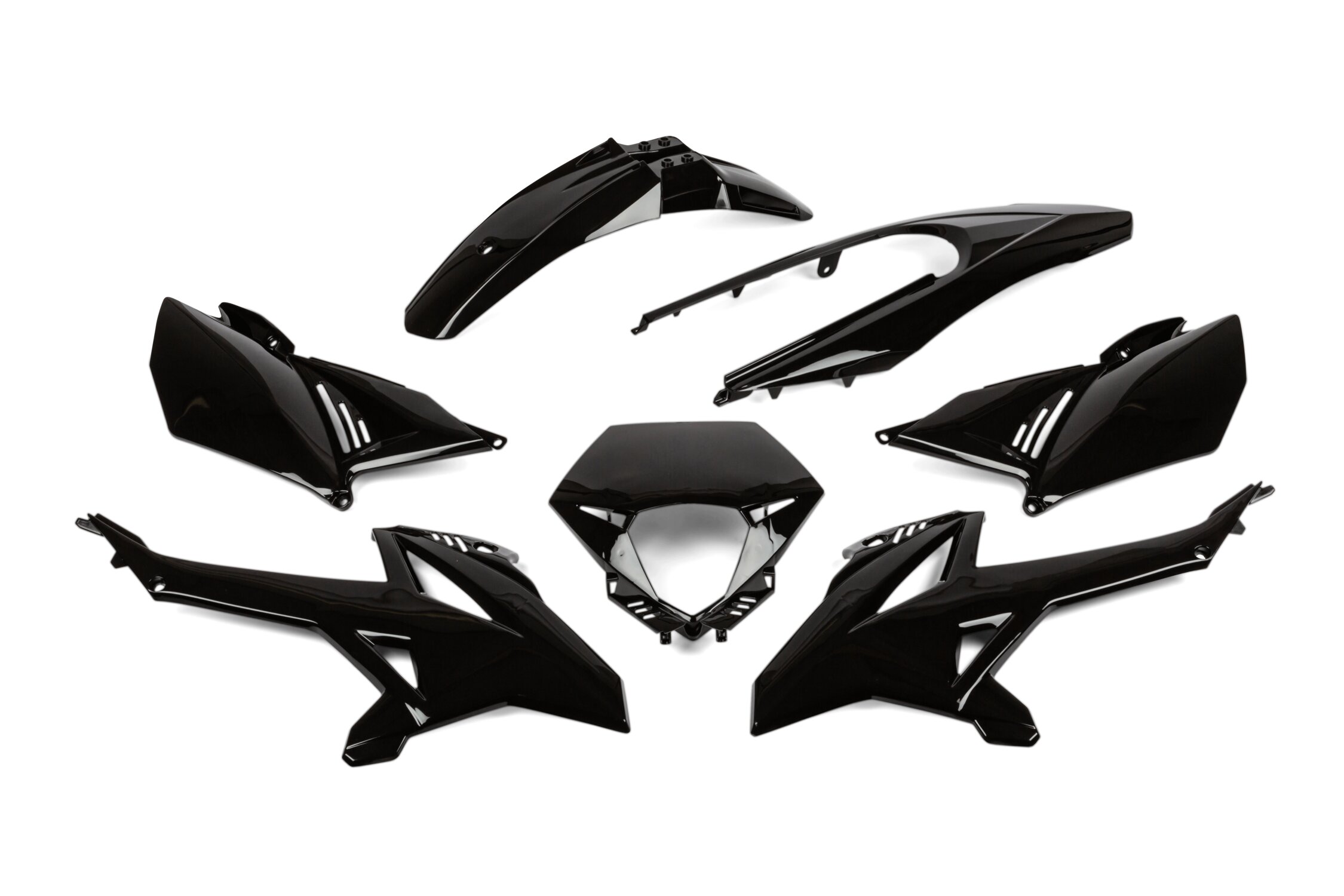 Image of Verkleidungskit 7 Teile schwarz Beta RR 2012 - 2020