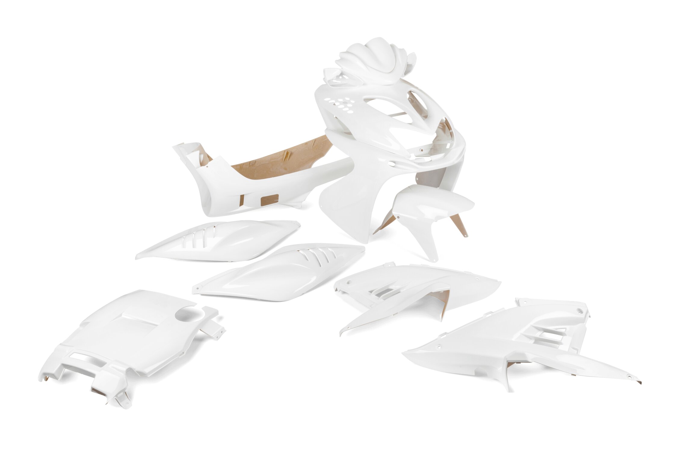 Image of Verkleidungskit 11 Teile weiß Yamaha Aerox bis 2013