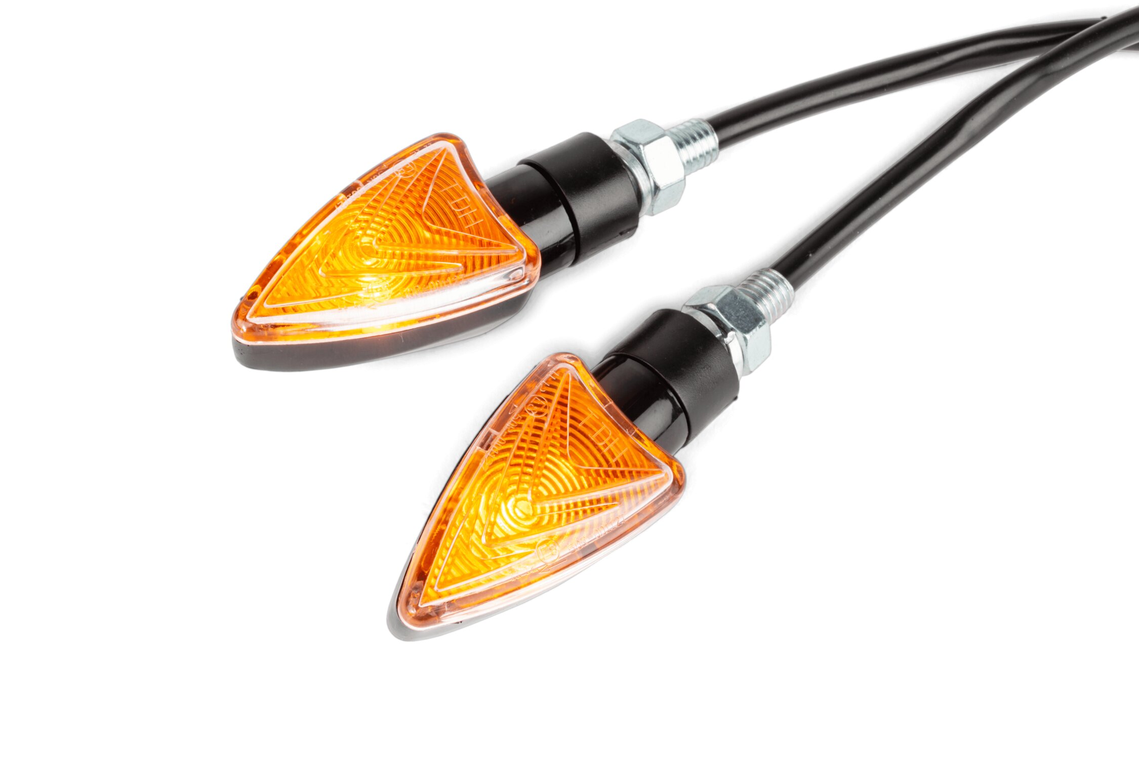 Image of Blinker Triangle kurz schwarz / weiß