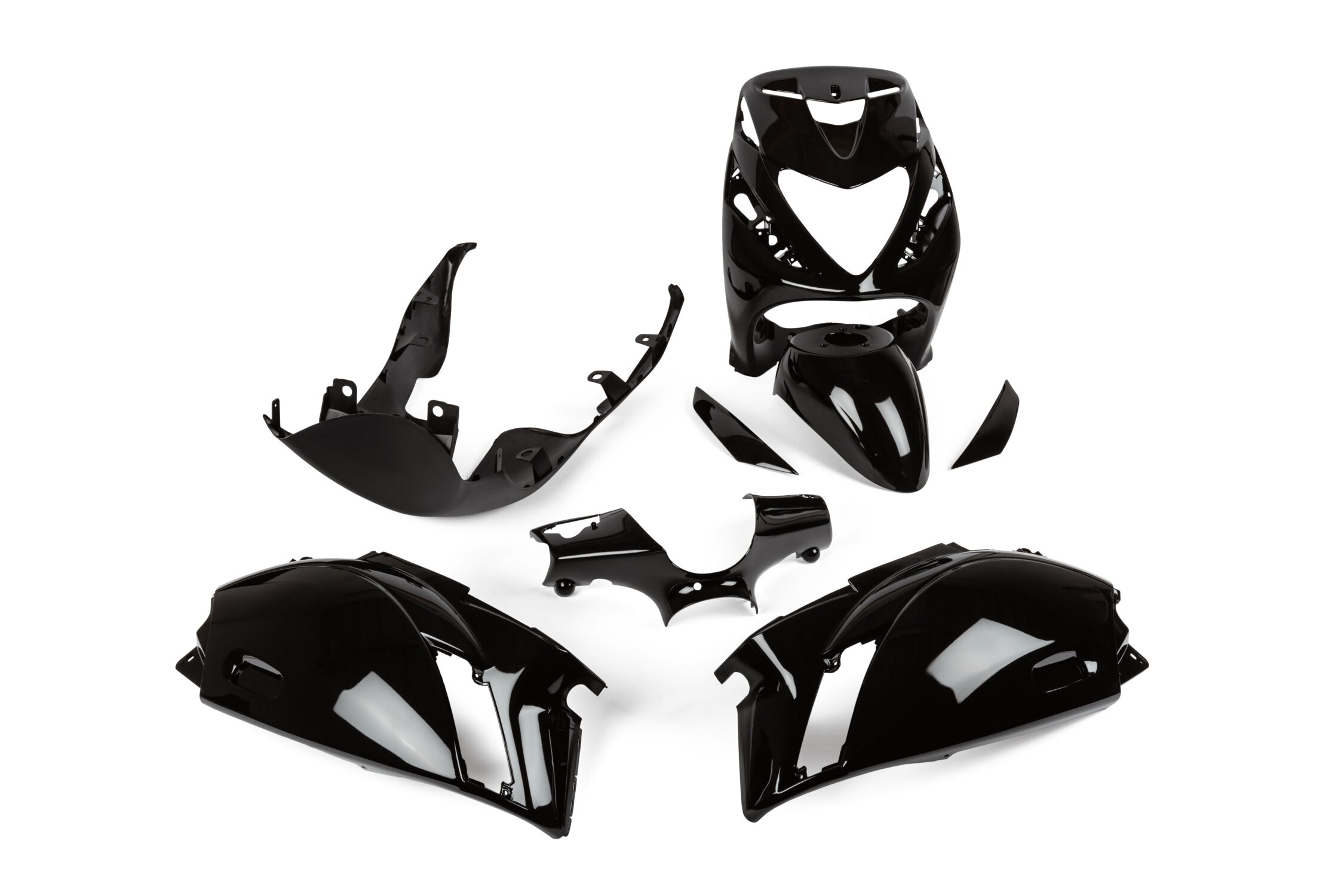 Image of Verkleidungskit 8 Teile schwarz Piaggio Zip SP2