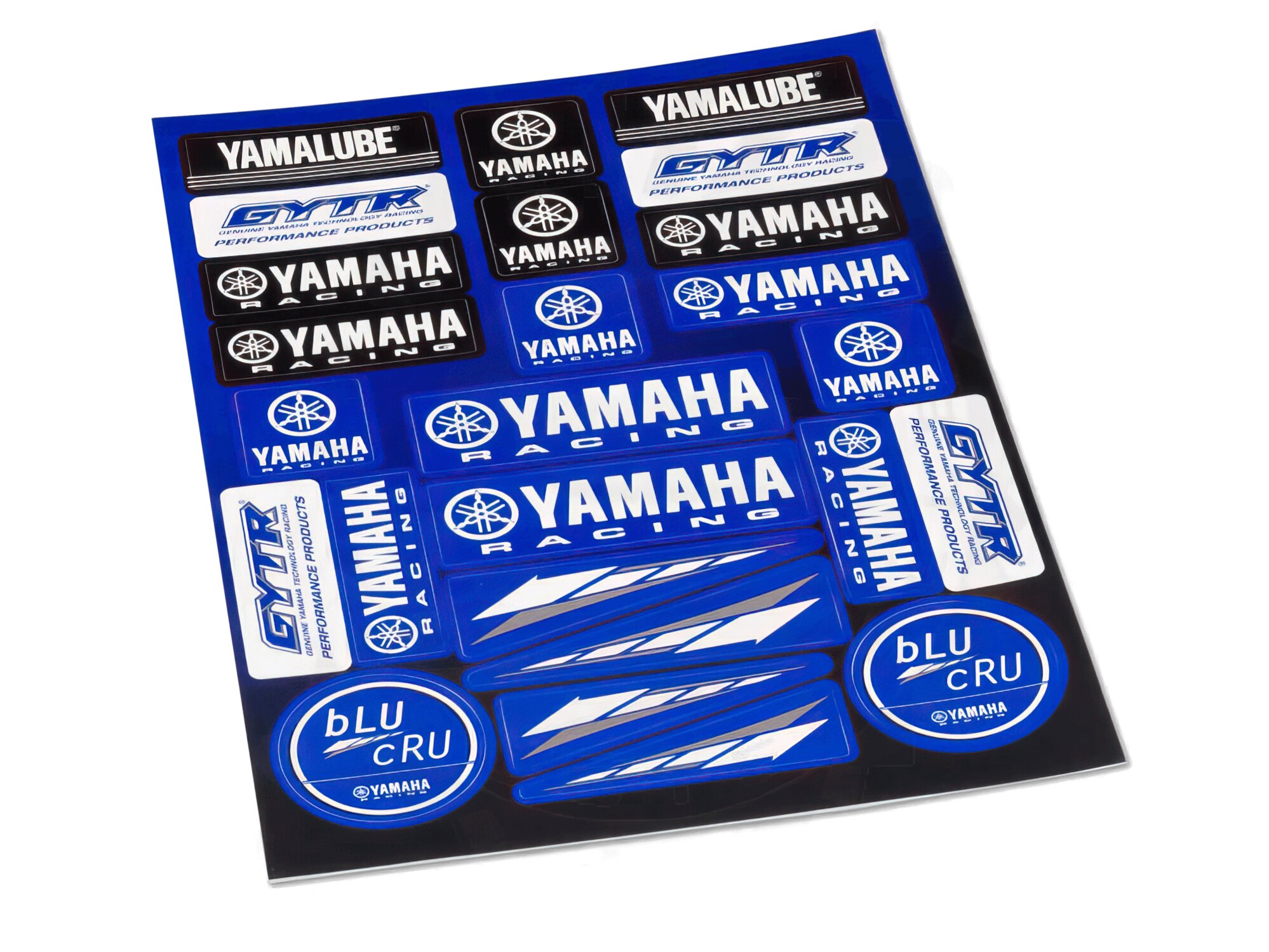 Image of Aufkleber Bogen Yamaha Racing blau