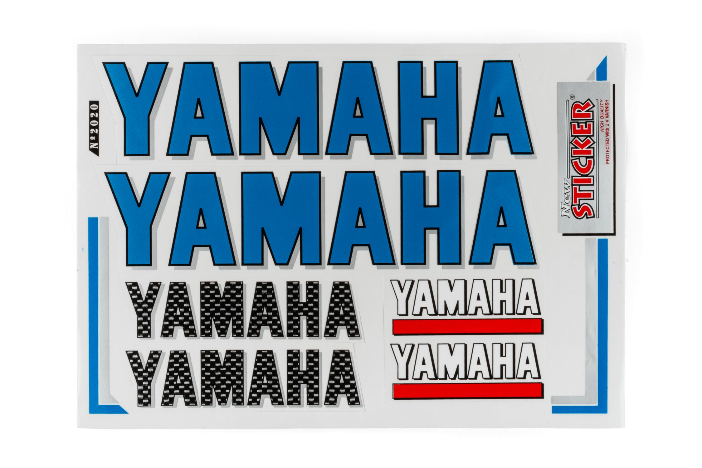 Image of Aufkleber Bogen Sponsor Yamaha 33x22cm