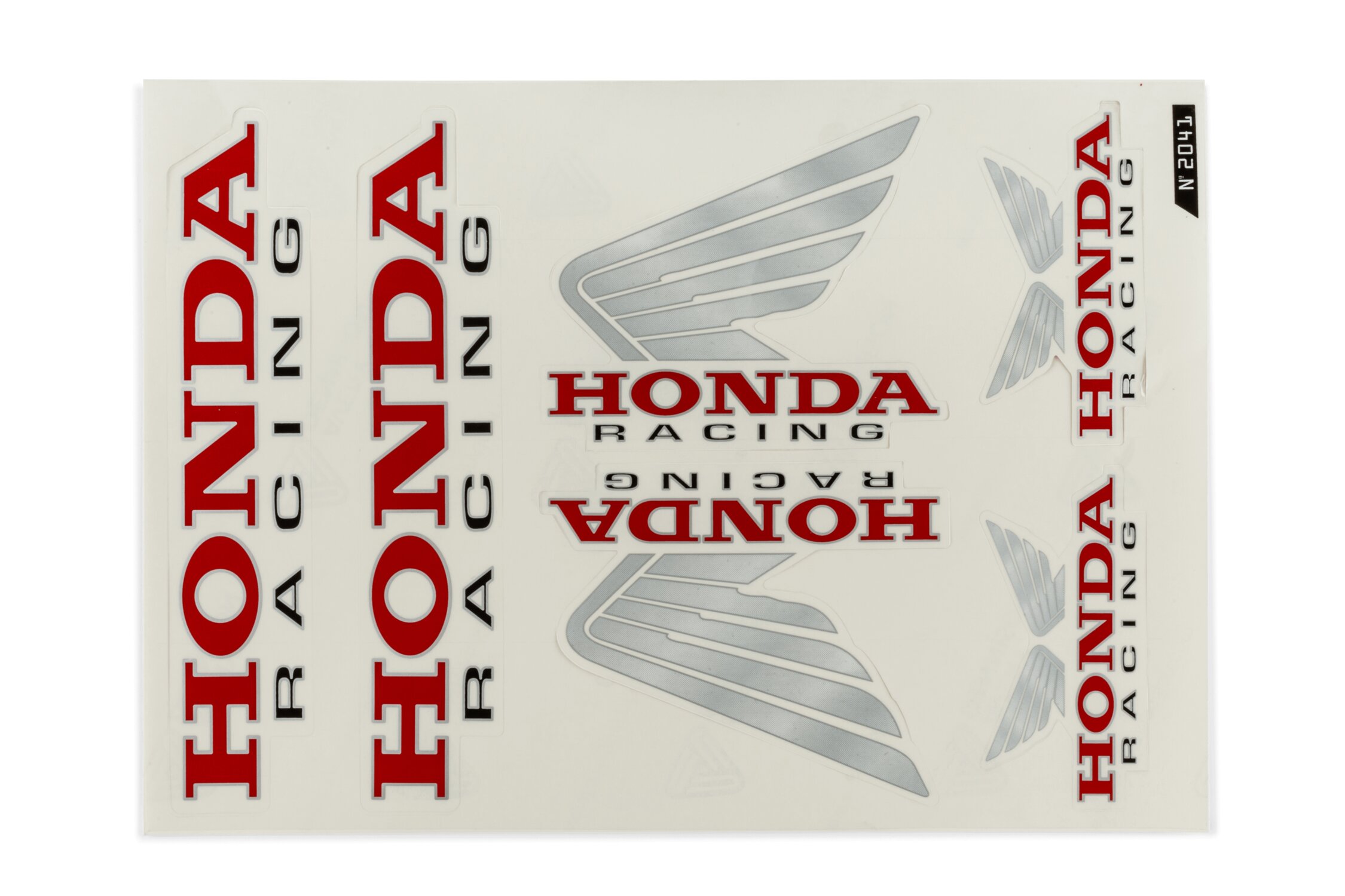 Image of Aufkleber Bogen Sponsor Honda Racing 33x22cm