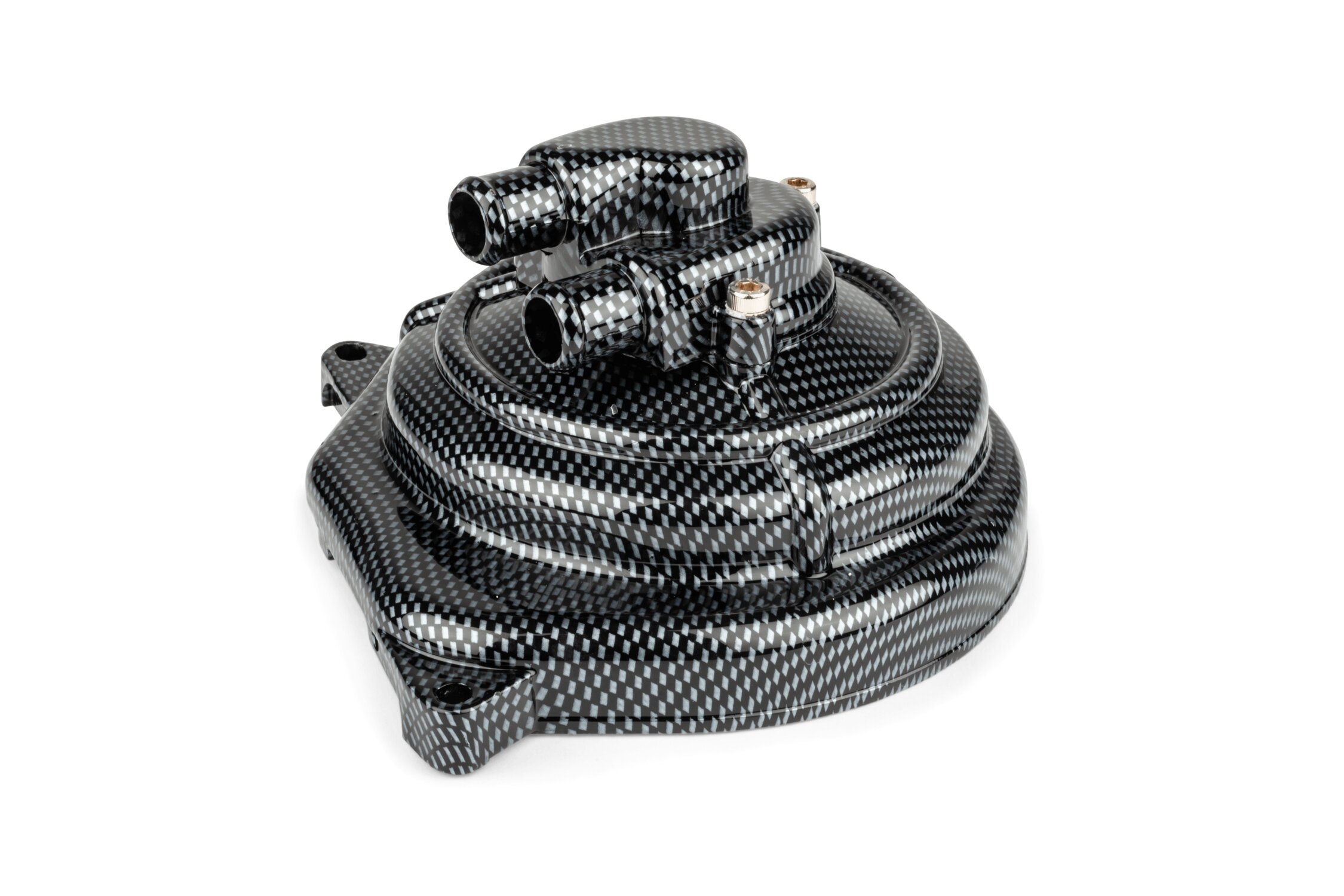 Image of Wasserpumpendeckel STR8 m. Lager Minarelli liegend LC carbon
