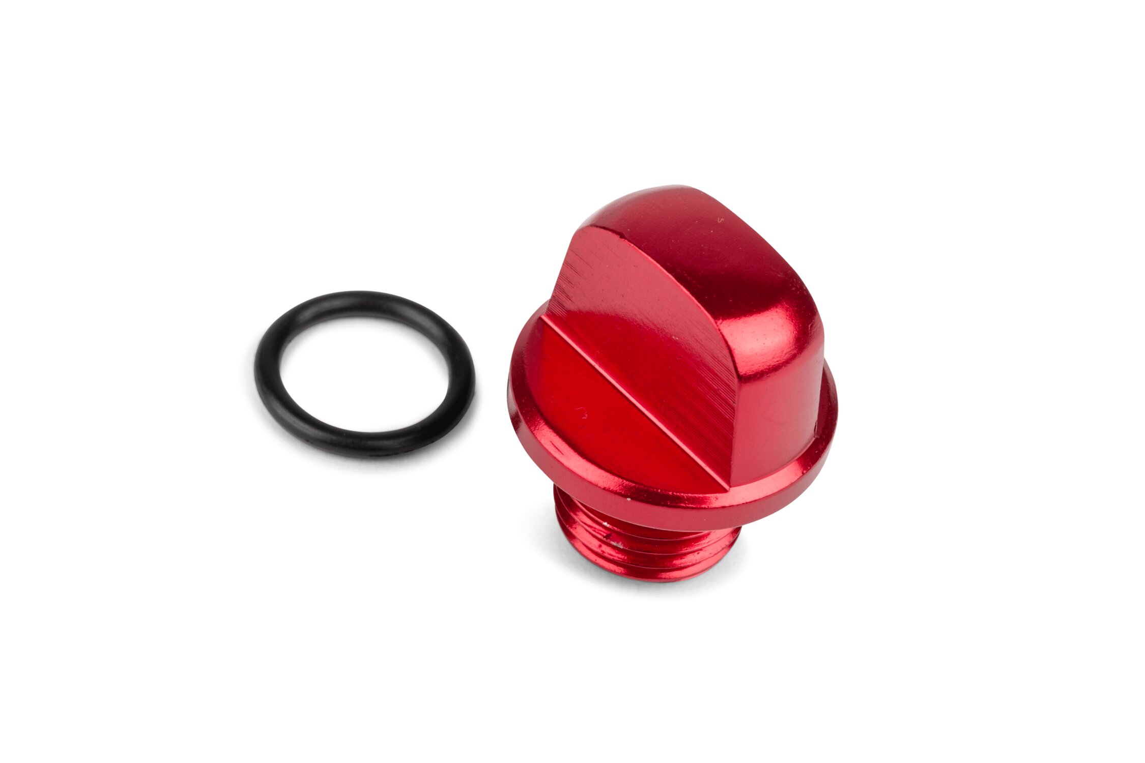 Image of Öleinfüllschraube STR8 New-Style Minarelli rot