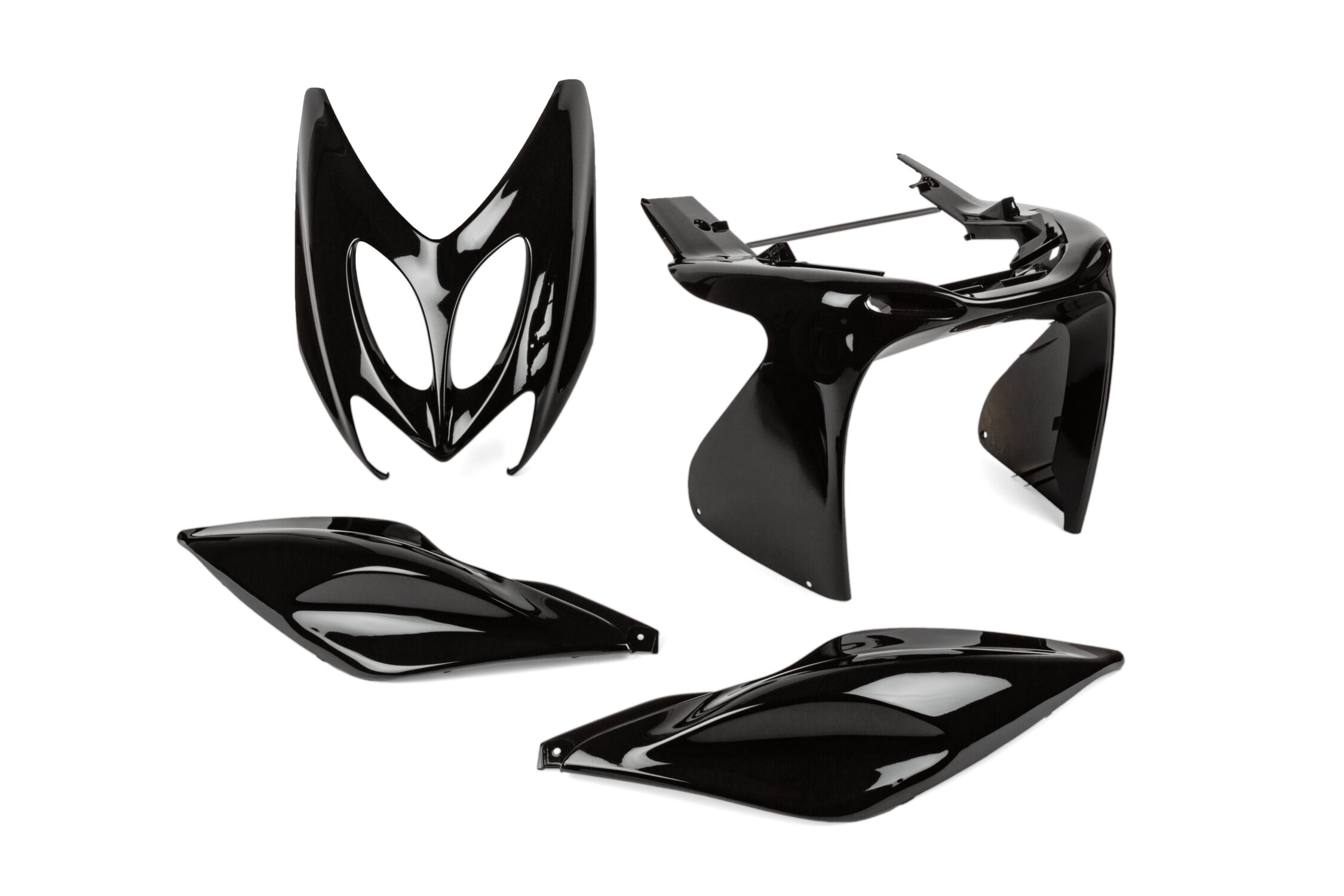 Image of Verkleidungskit 4 Teile schwarz Yamaha Aerox bis 2013