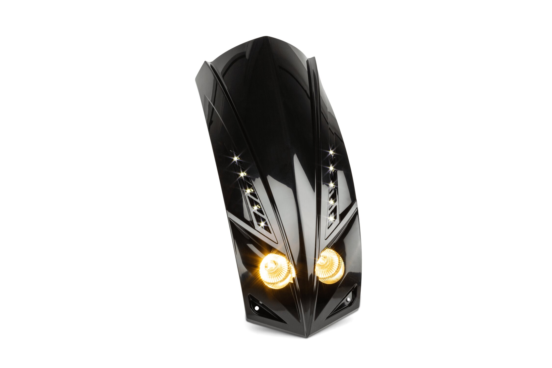Image of Lichtmaske Doppeloptik Peugeot Ludix schwarz