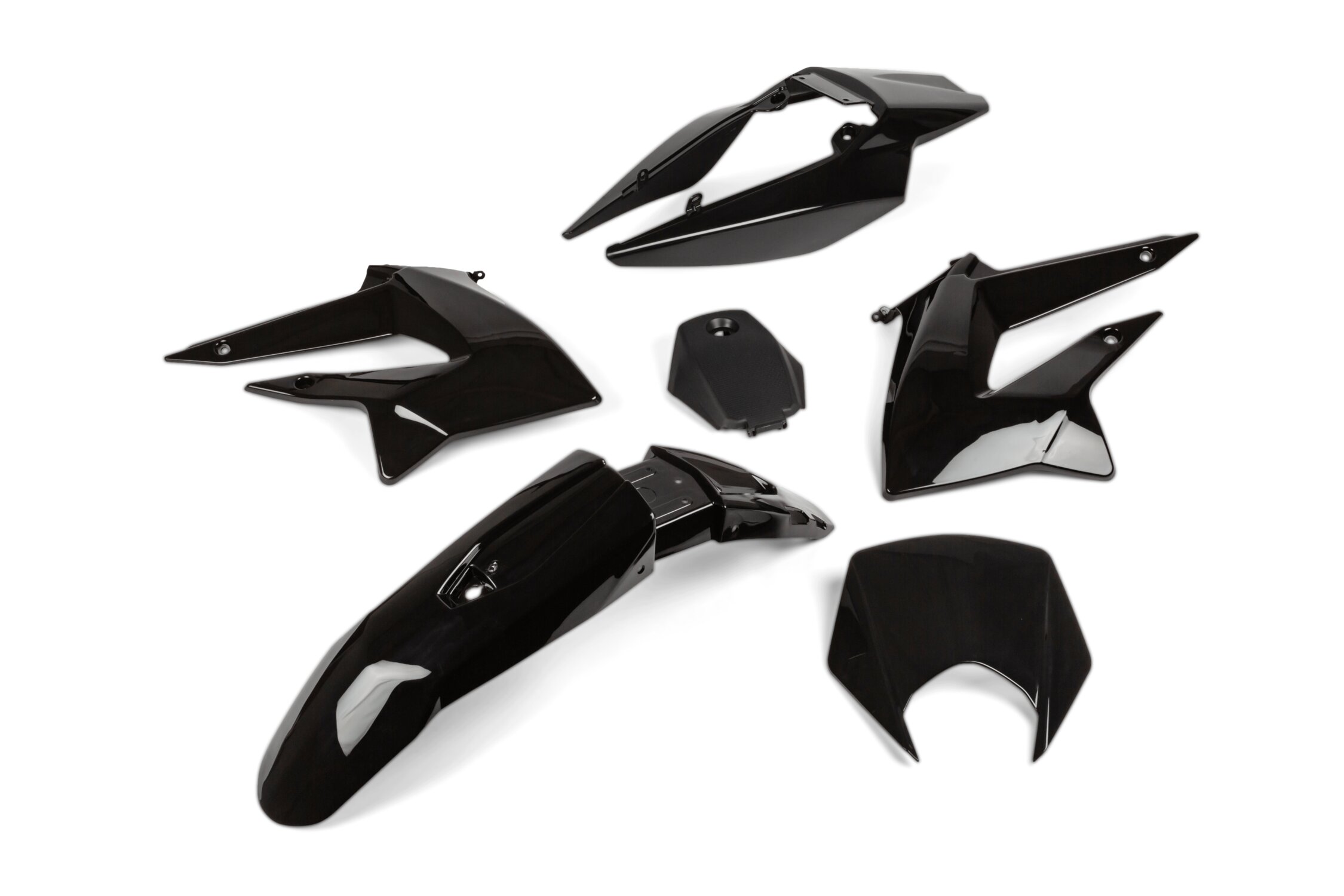 Image of Verkleidungskit 6-teilig Derbi DRD X-Treme 2011 - 2017 Schwarz