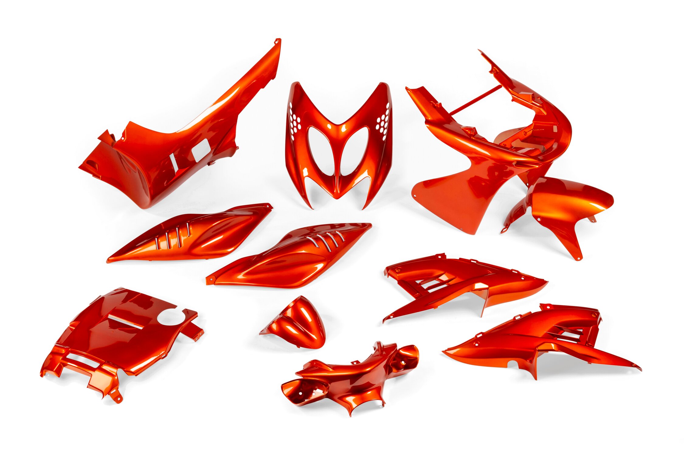 Image of Verkleidungskit 11 Teile orange Yamaha Aerox bis 2013