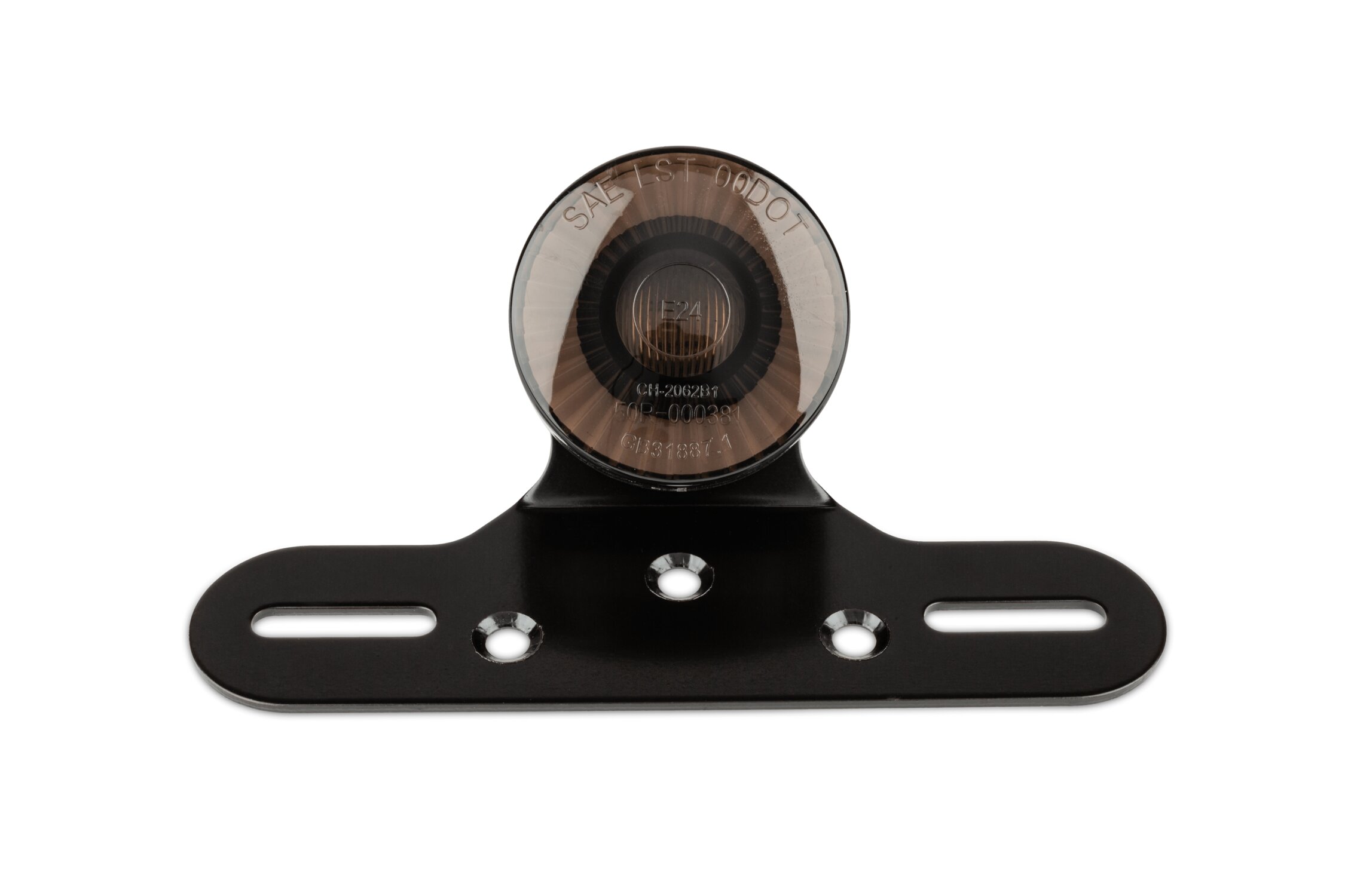 Image of Rücklicht LED Circular Black-Line mit Kennzeichenhalter