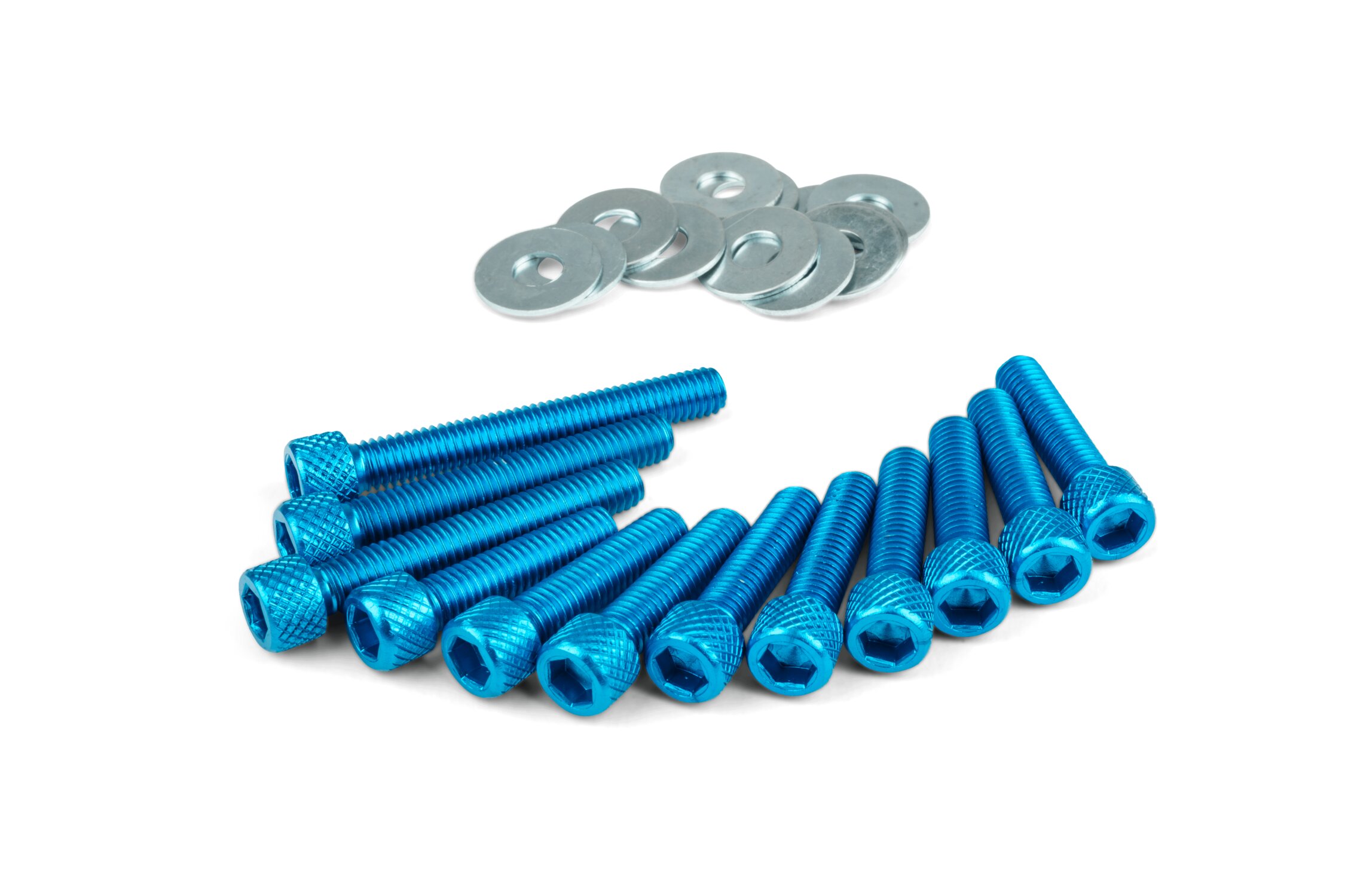 Image of Motordeckelschrauben STR8 Minarelli blau