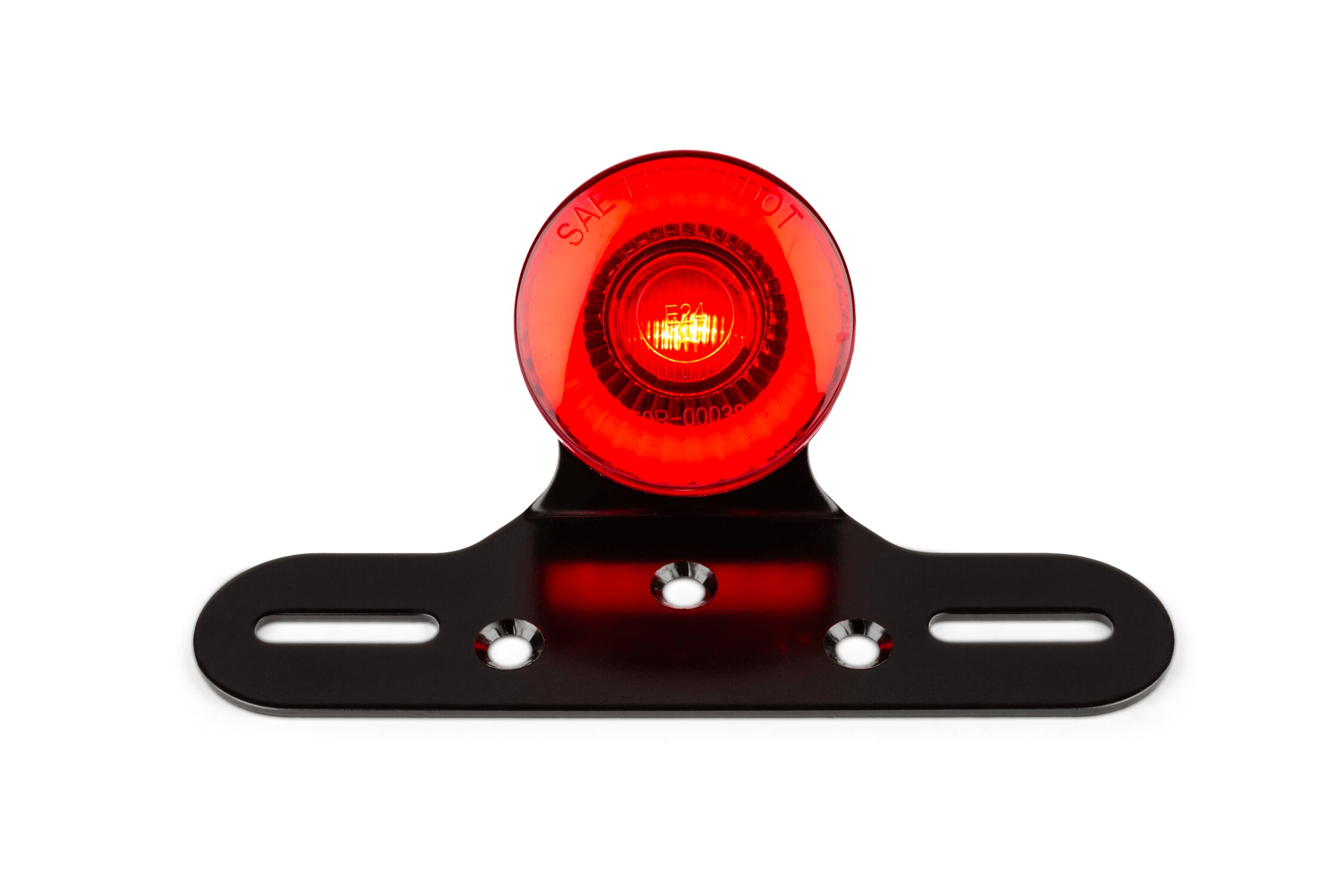 Image of Rücklicht LED Circular Rot mit Kennzeichenhalter