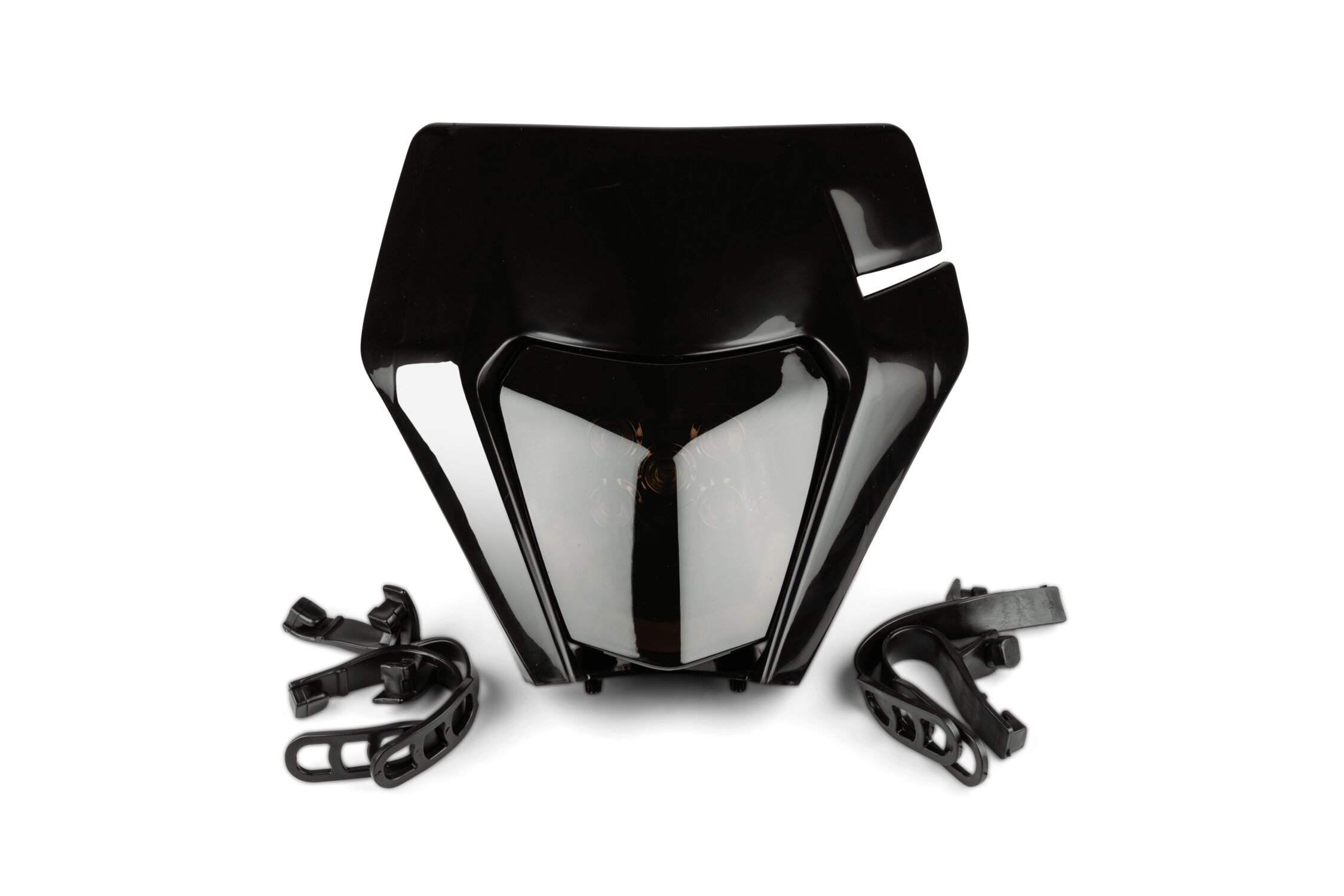 Image of Lichtmaske LED KTM EXC schwarz / getöntes Glas