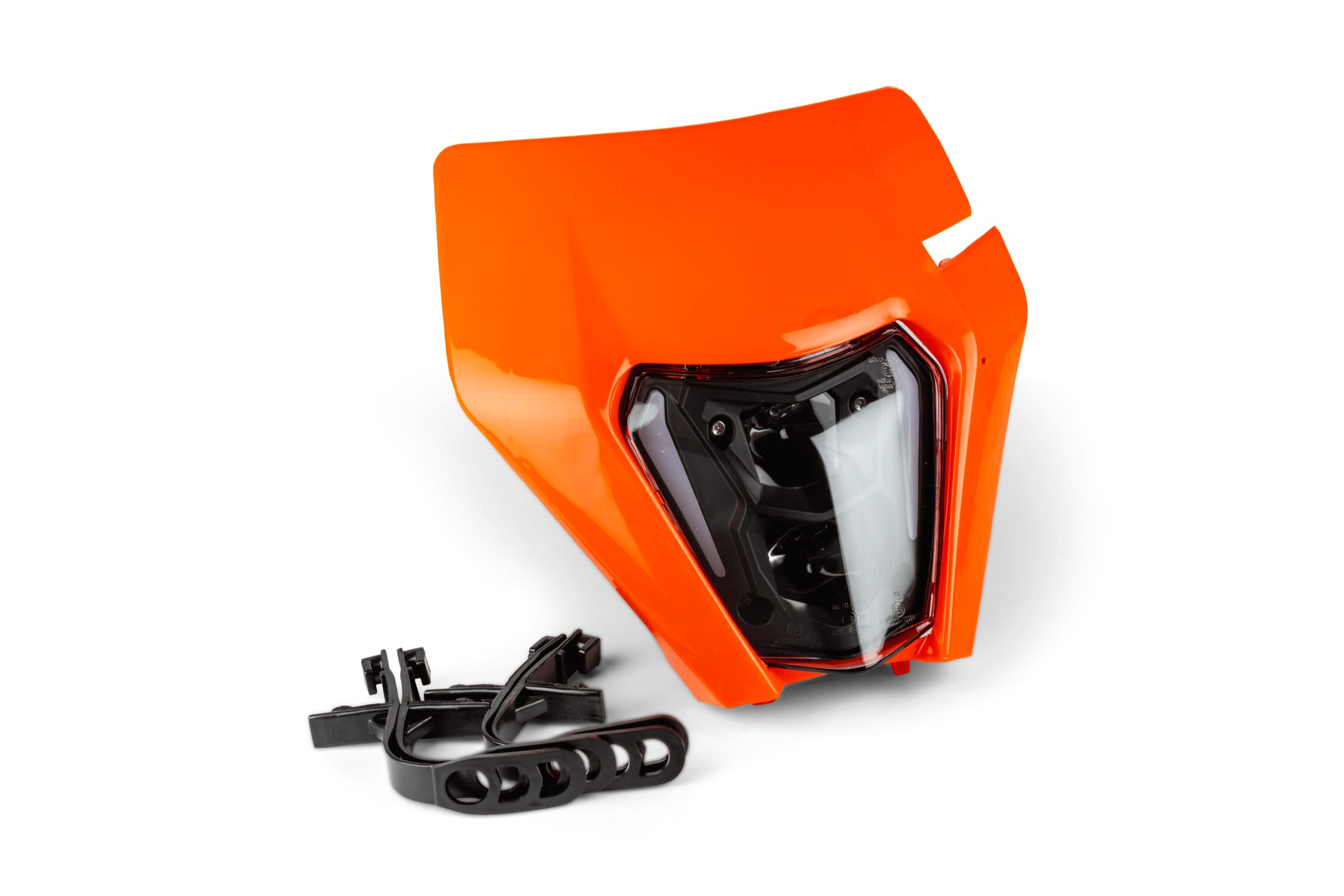 Image of LED Lichtmaske Typ KTM EXC V2 Orange mit LED Strip