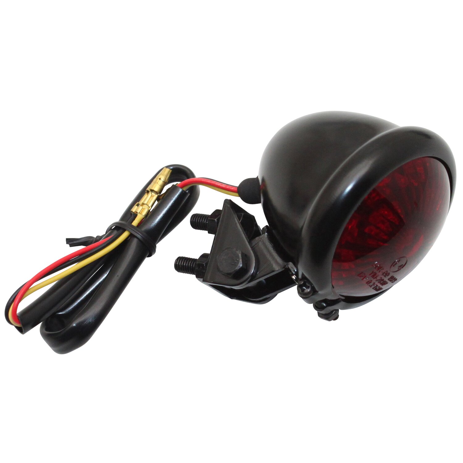 Image of LED Rücklicht rund Rot / Schwarz