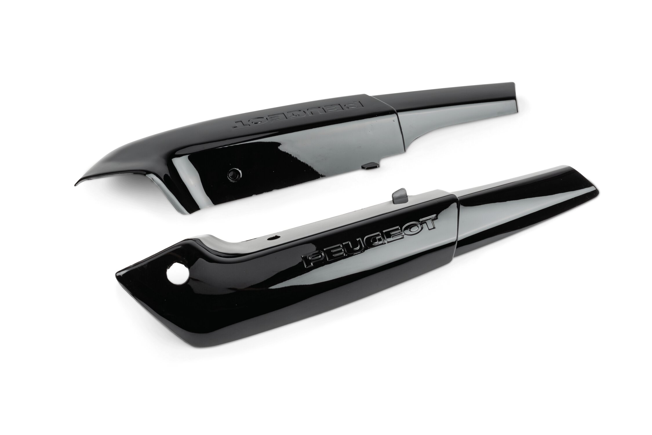 Image of Motorabdeckung links / rechts schwarz Peugeot 103 MVL ab 1996