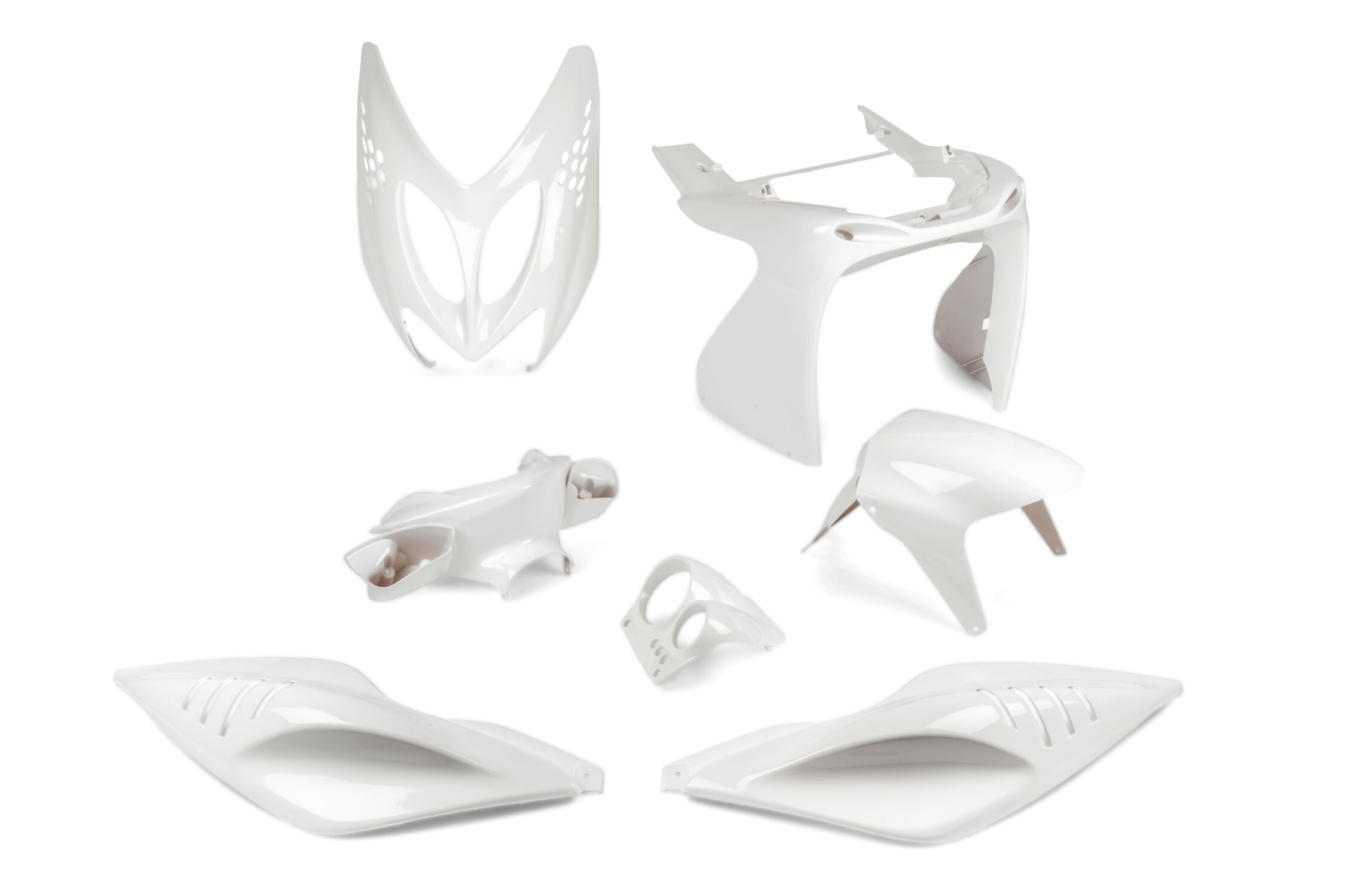 Image of Verkleidungskit 7 Teile weiß Yamaha Aerox bis 2013