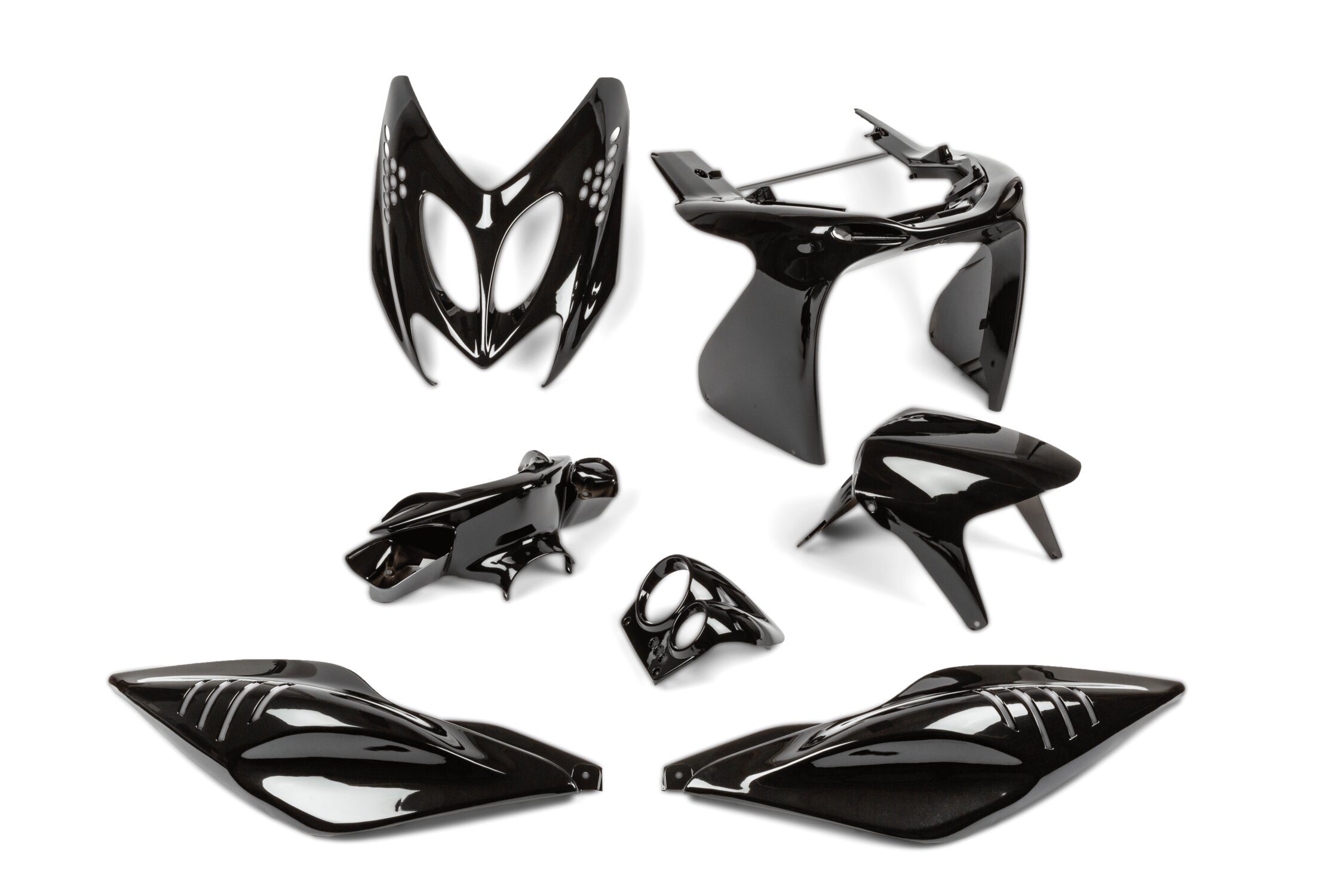 Image of Verkleidungskit 7 Teile schwarz Yamaha Aerox bis 2013