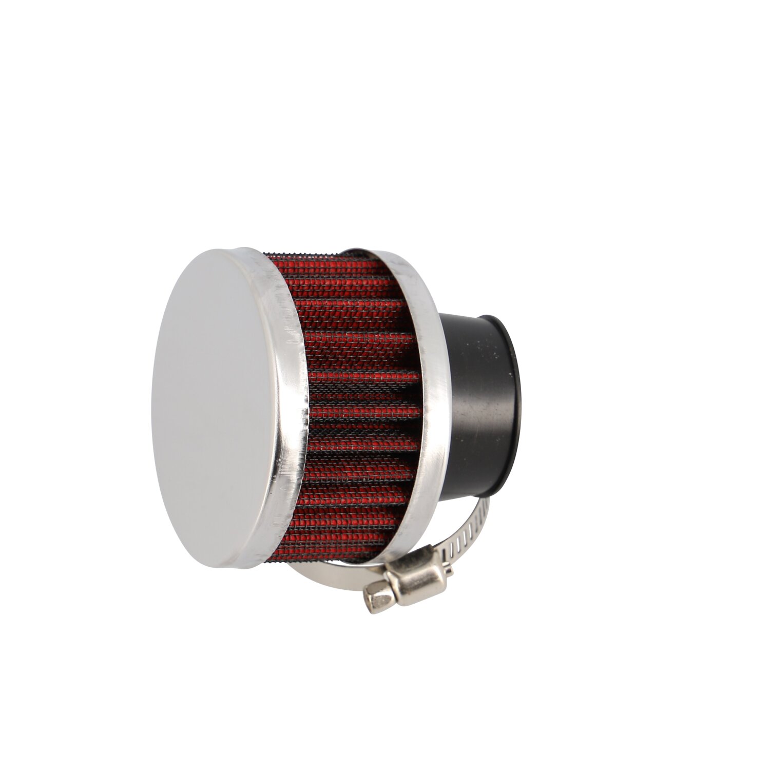 Image of Luftfilter STR8 Typ KN 61mm AW 28/35mm PHVA/PHBN chrom / rot