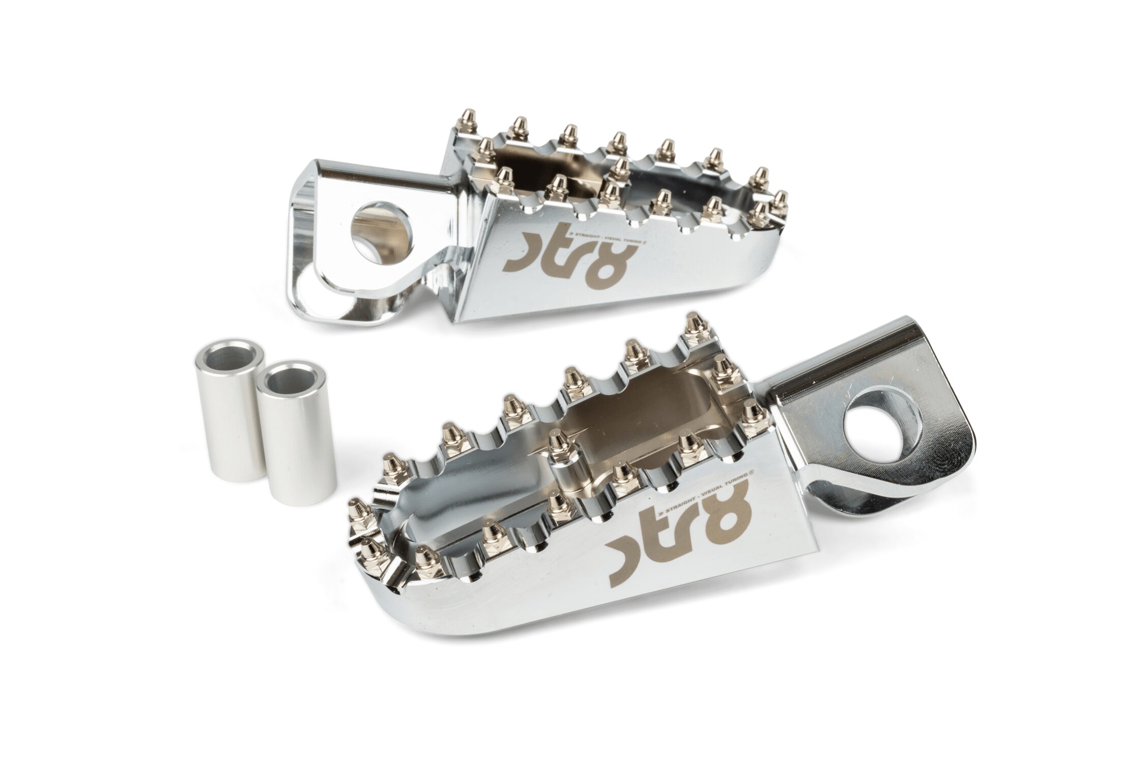 Image of Fußrasten STR8 MX Evo Derbi CNC Alu (Set)