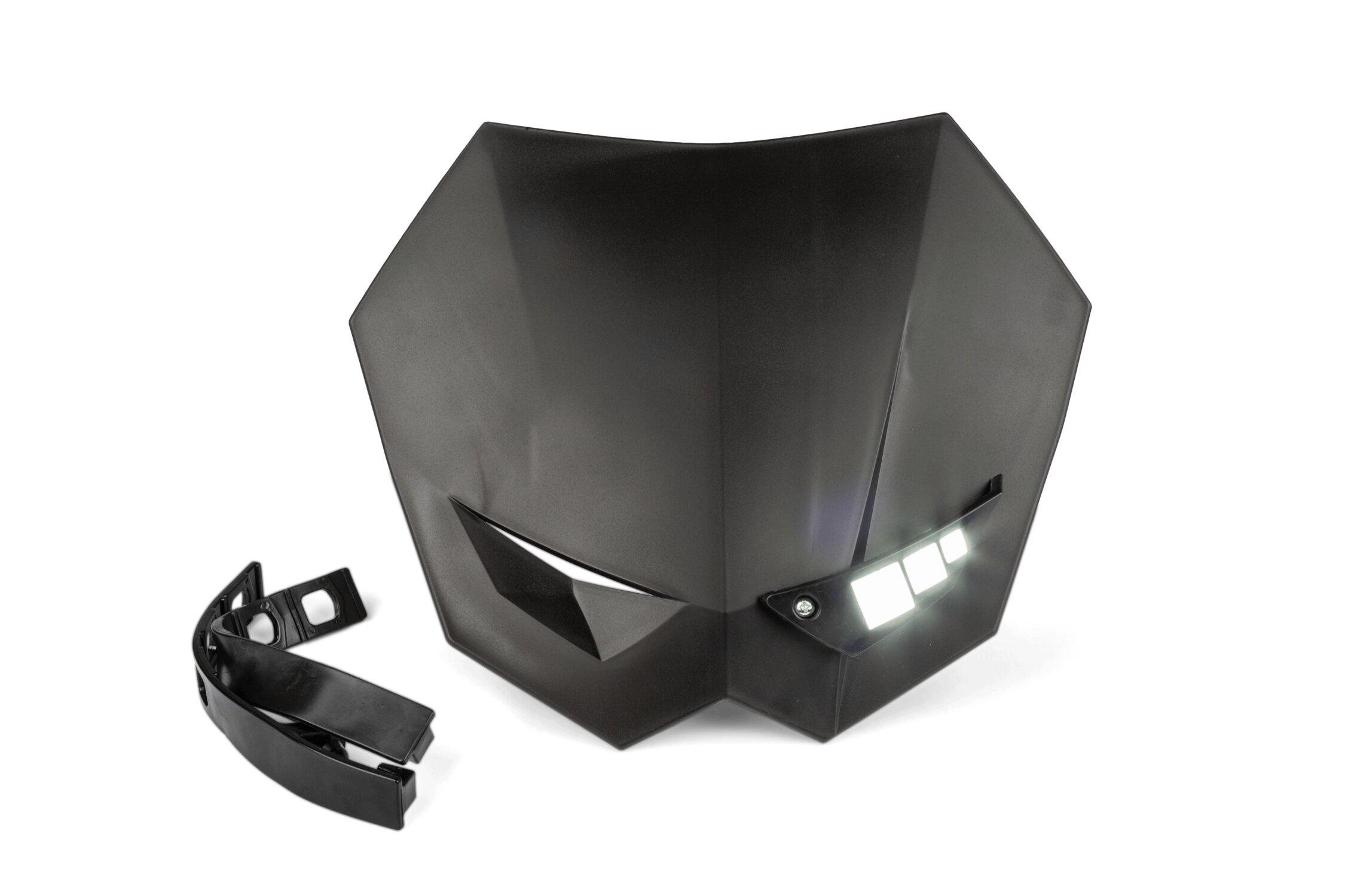 Image of LED Enduro Lichtmaske Schwarz