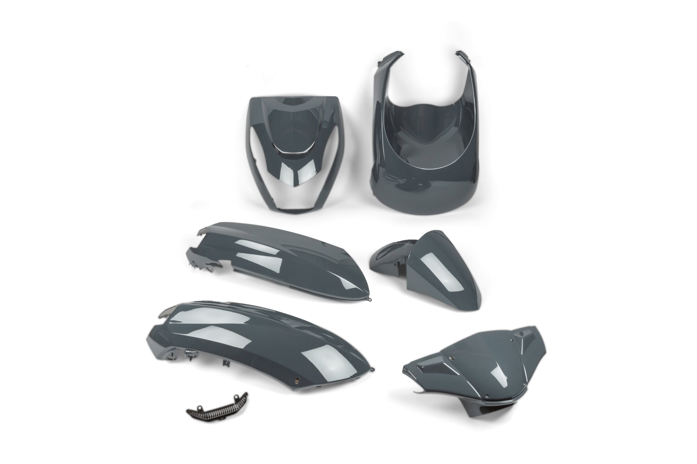 Image of Verkleidungskit Peugeot Kisbee Nardo grau 7 Teile