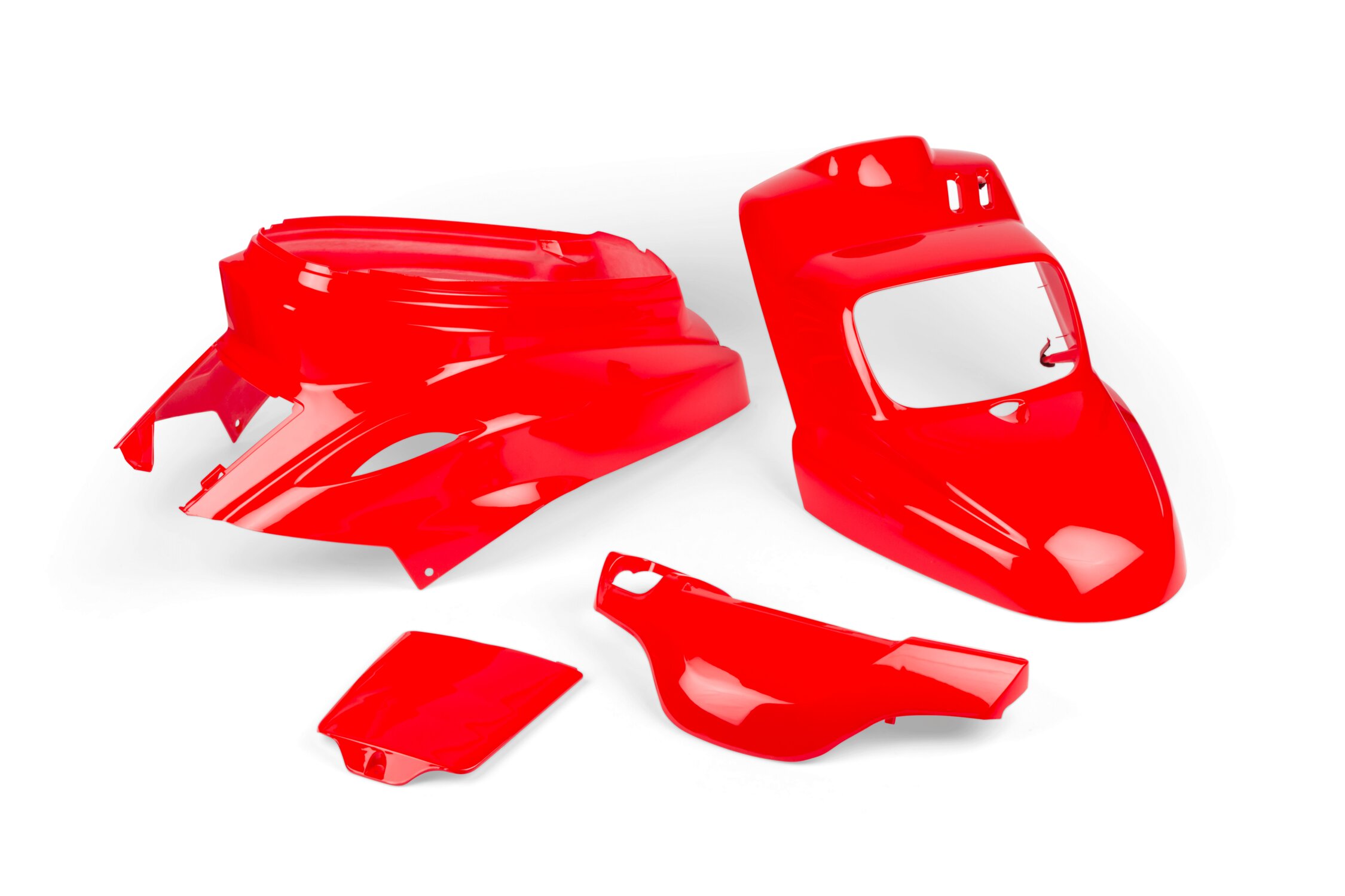 Image of Verkleidungskit Yamaha BWs ab 2004 Rot 4 Teile