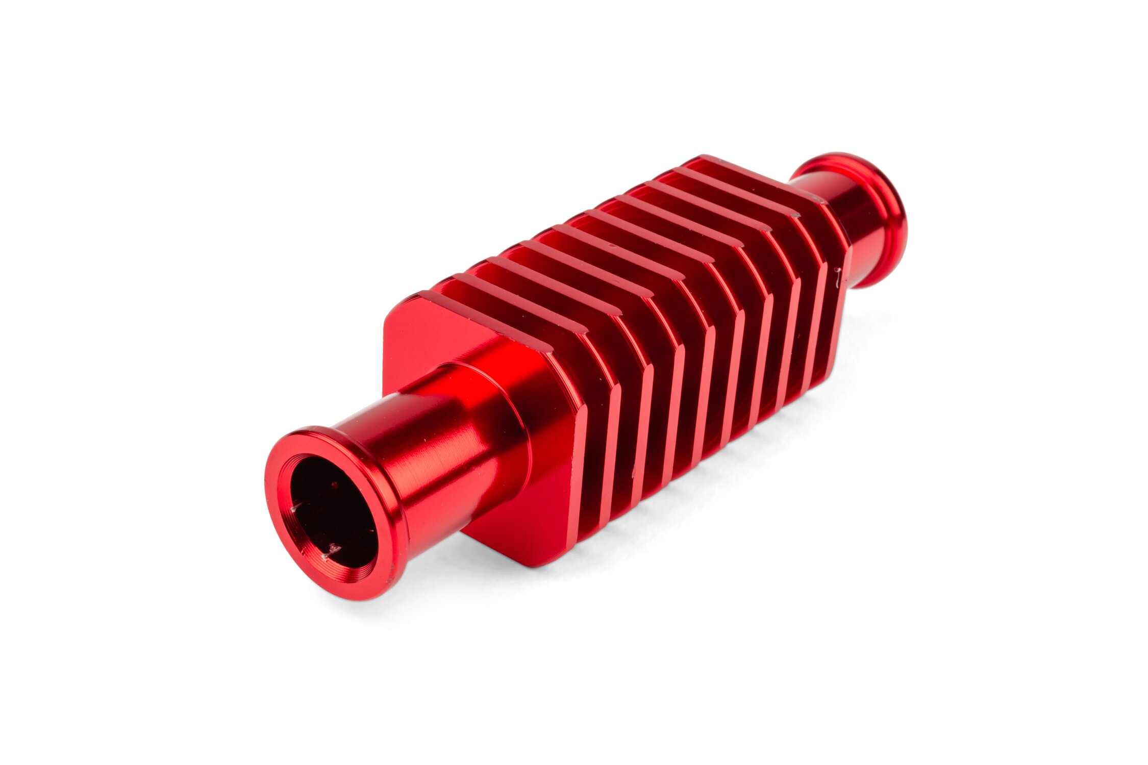 Image of Durchlaufkühler Alu eckig rot