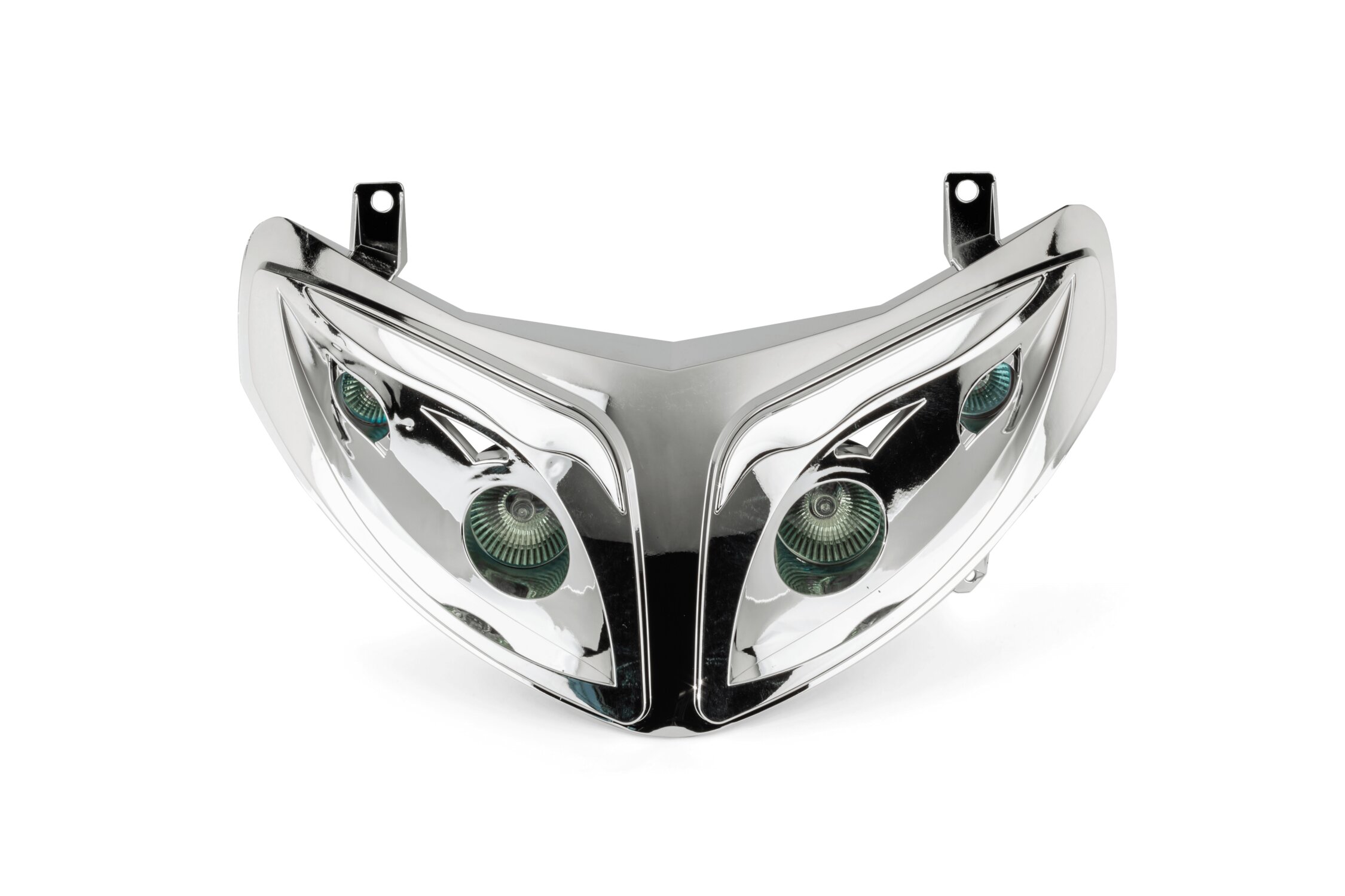 Image of Scheinwerfer Quattrooptik Peugeot Speedfight 2 chrom