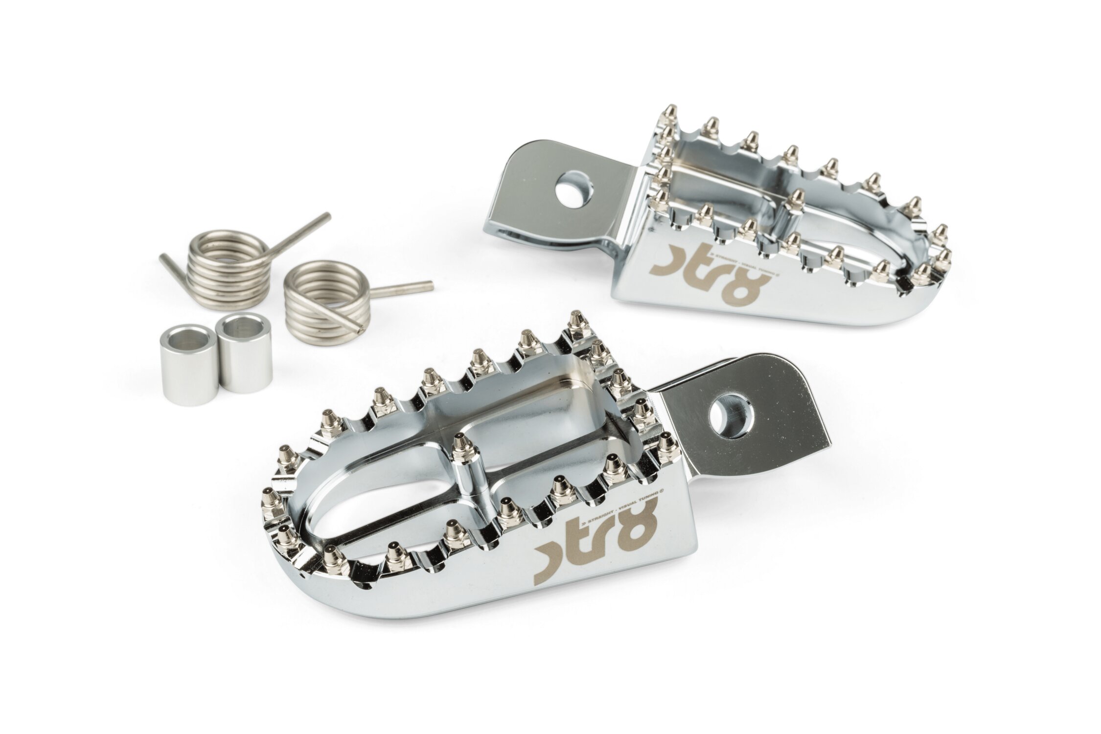 Image of Fußrasten STR8 MX Evo Beta RR 50 CNC Alu (Set)