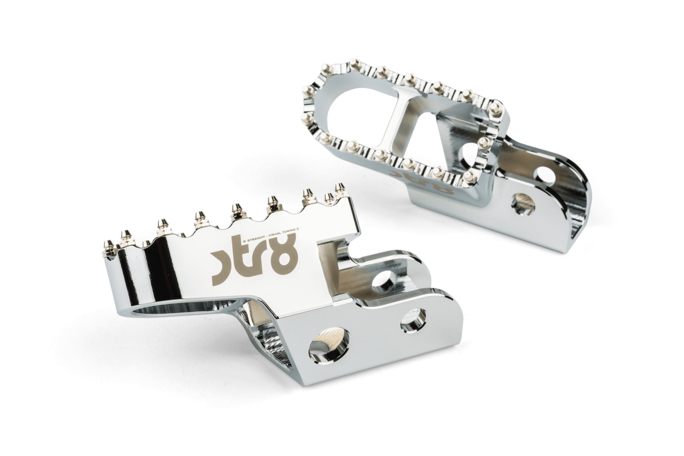 Image of Fußrasten STR8 MX Evo Sherco 50 CNC Alu (Set)