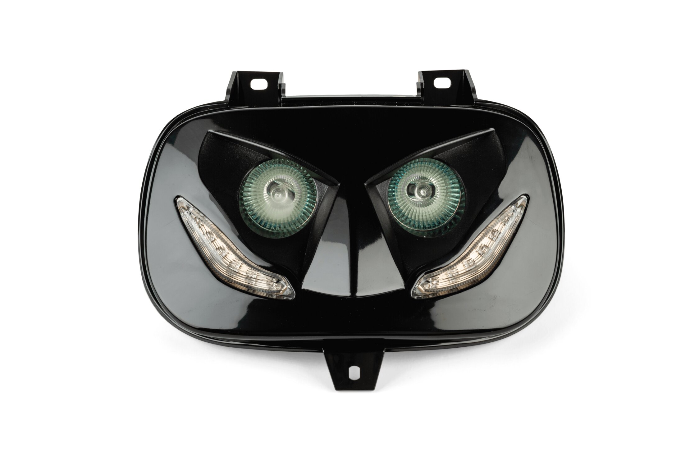Image of Scheinwerfer Doppeloptik STR8 R8 schwarz Yamaha BWs bis 2004