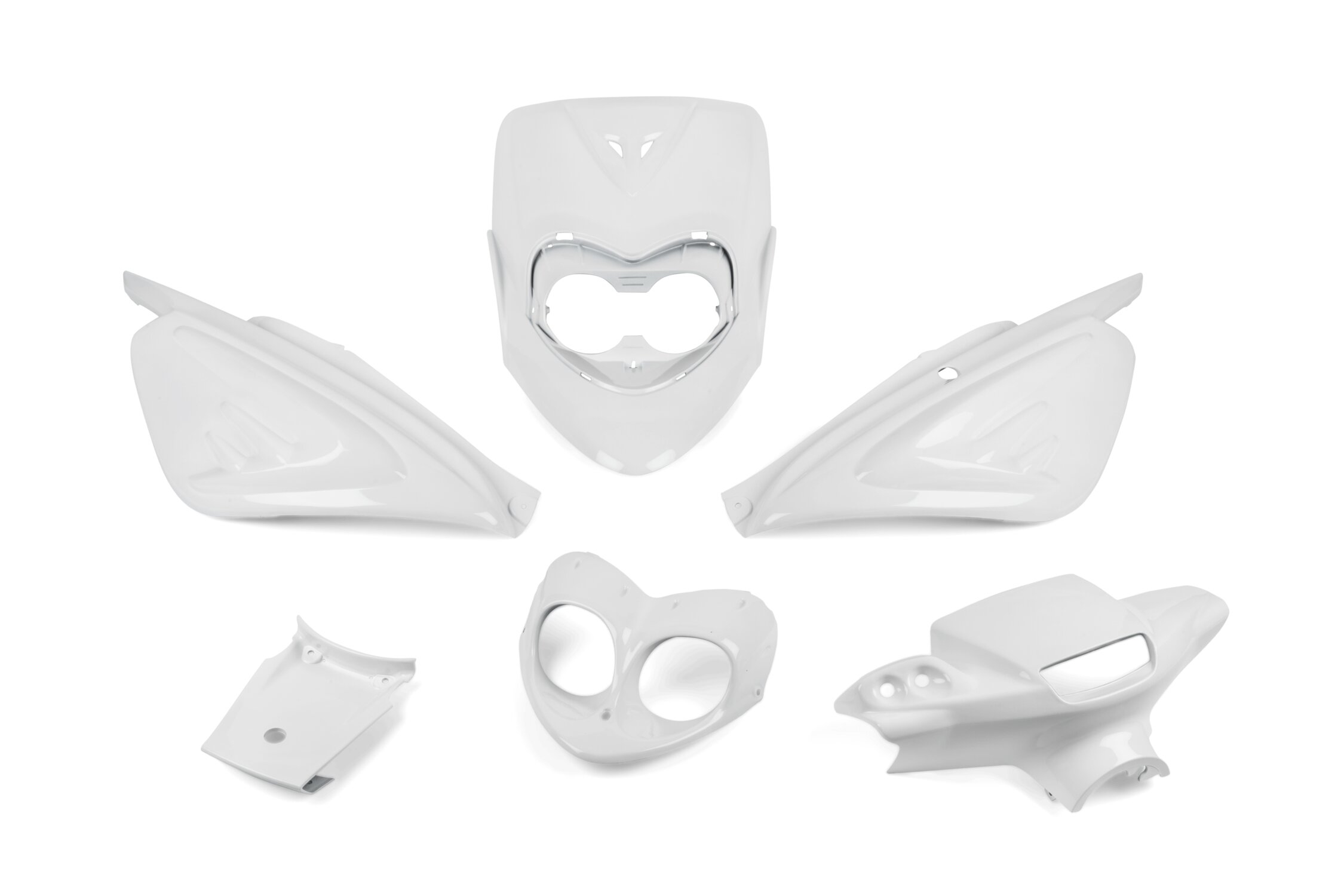 Image of Verkleidungskit 6 Teile weiß Yamaha BWs NG