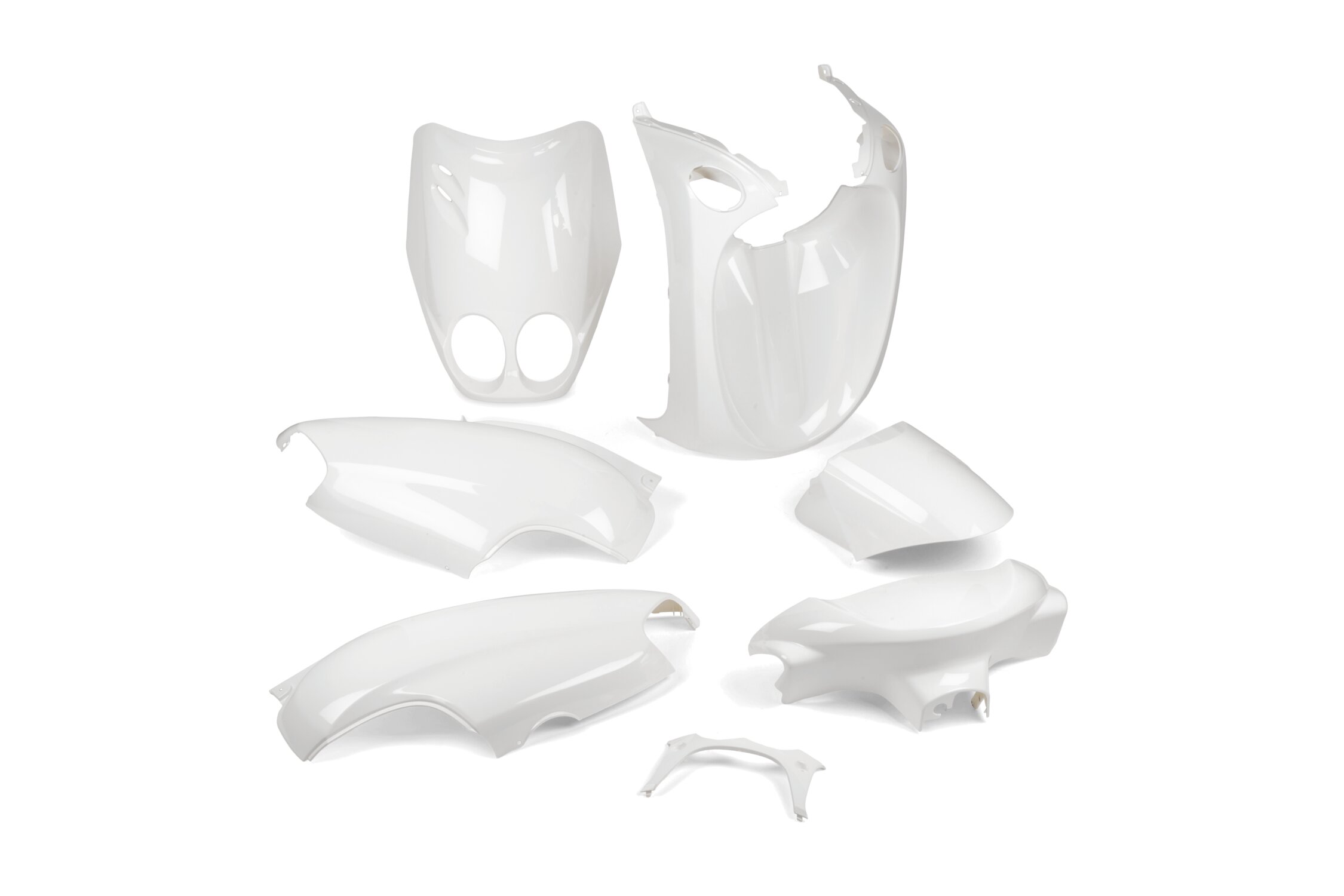 Image of Verkleidungskit Yamaha Neo's 2002 - 2007 Weiss 7 Teile