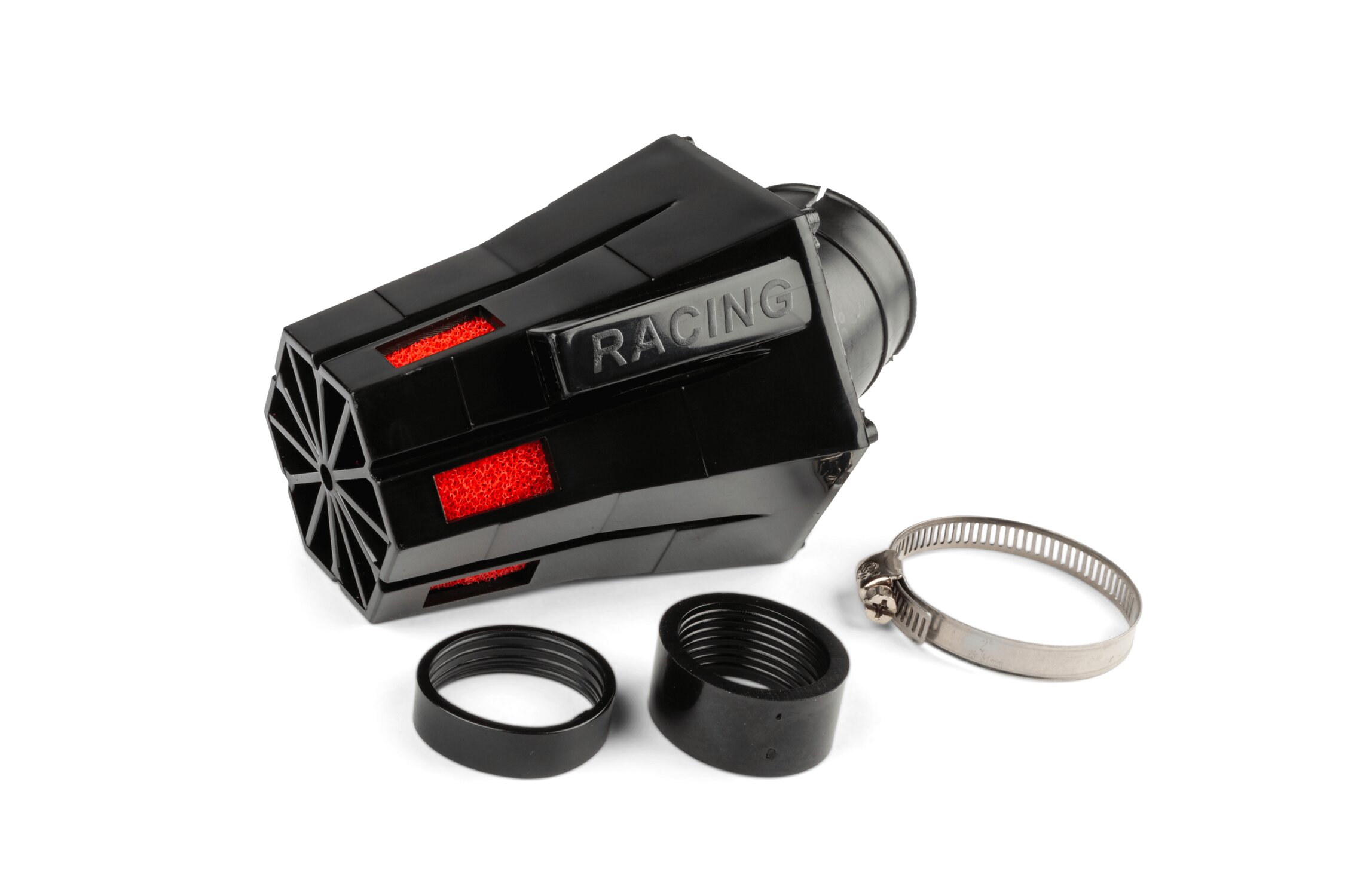 Image of Luftfilter STR8 Evo AW 28/35mm PHVA/PHBN 30° schwarz / rot