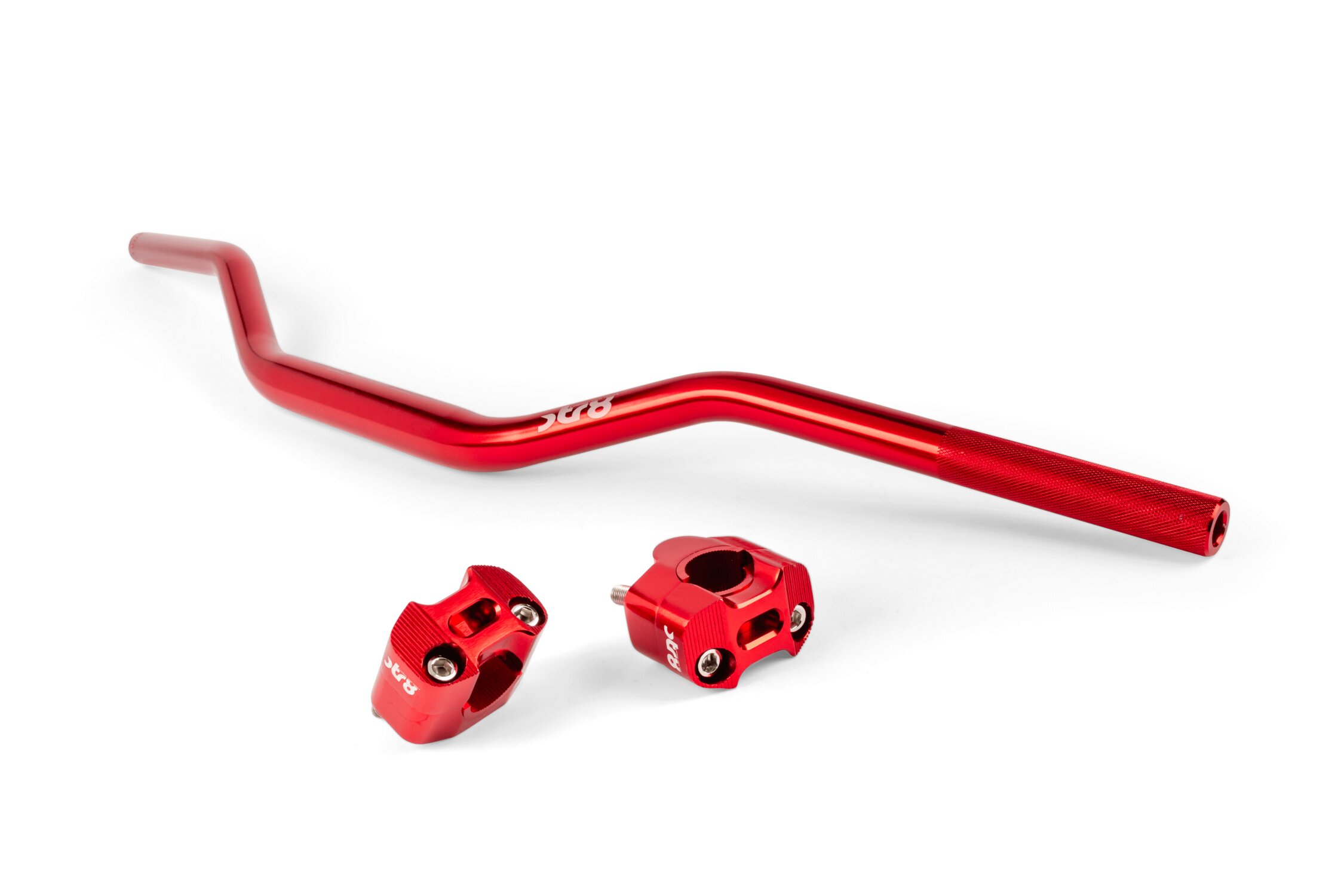 Image of Lenker + Klemmen 28mm Str8 Rot