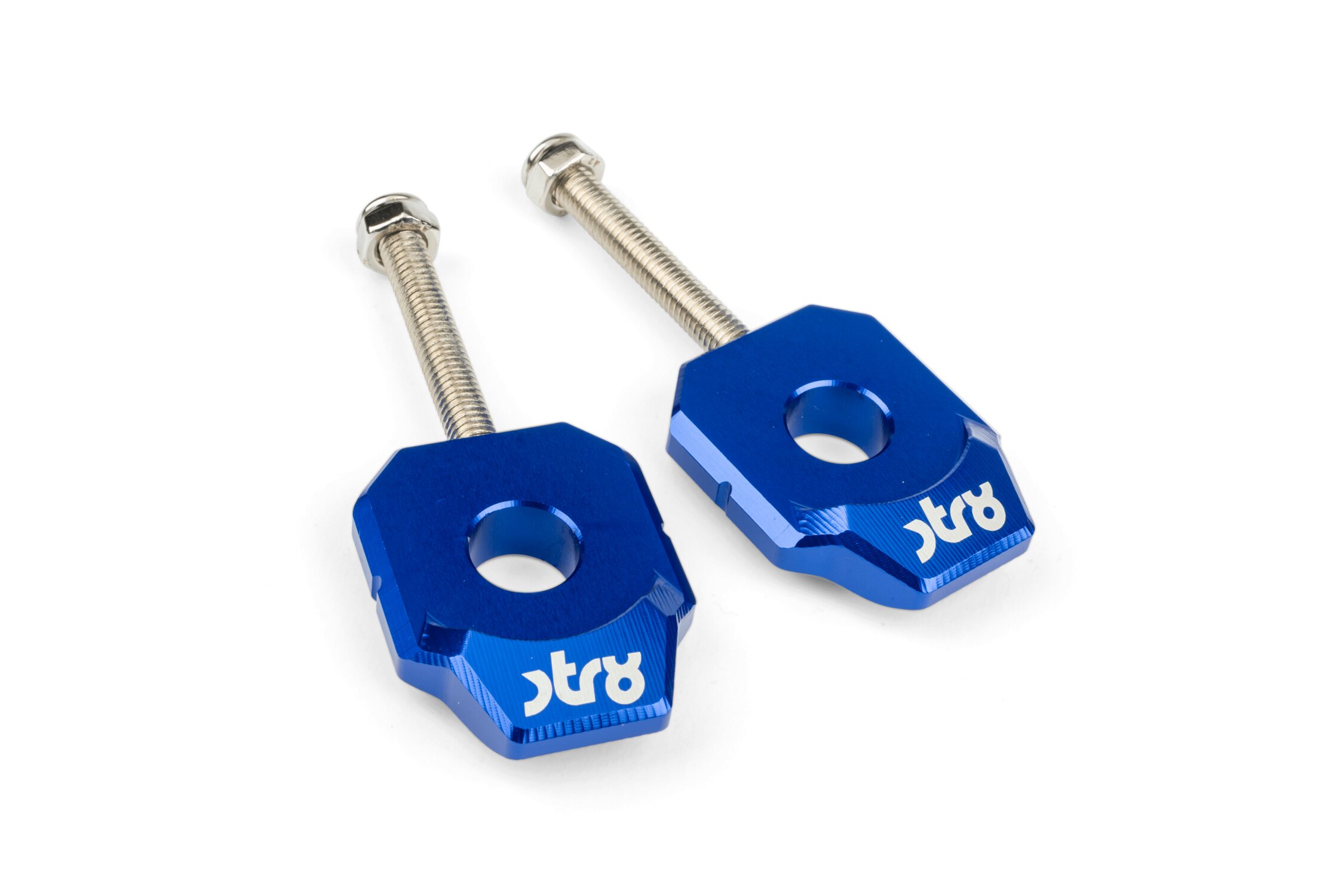 Image of Kettenspanner STR8 Derbi 12mm Blau (x2)