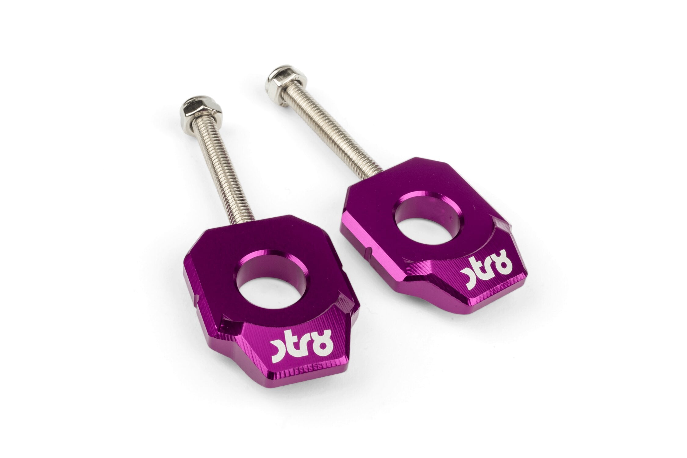 Image of Kettenspanner STR8 Derbi 15mm Lila (x2)