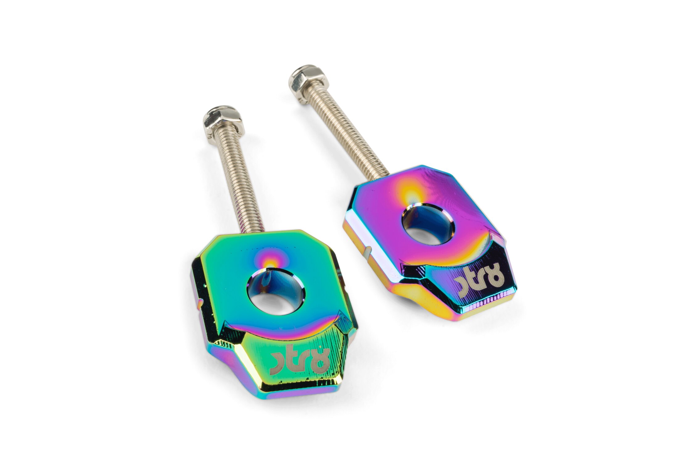 Image of Kettenspanner STR8 Derbi 12mm Neochrome (x2)